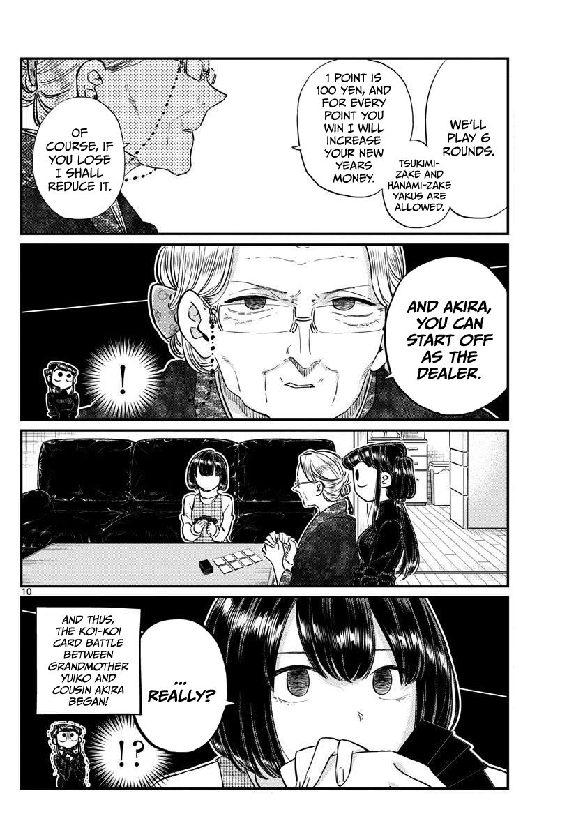 Komi-san wa Komyushou Desu Chapter 91 page 10 - Chapter 91 : End of the year