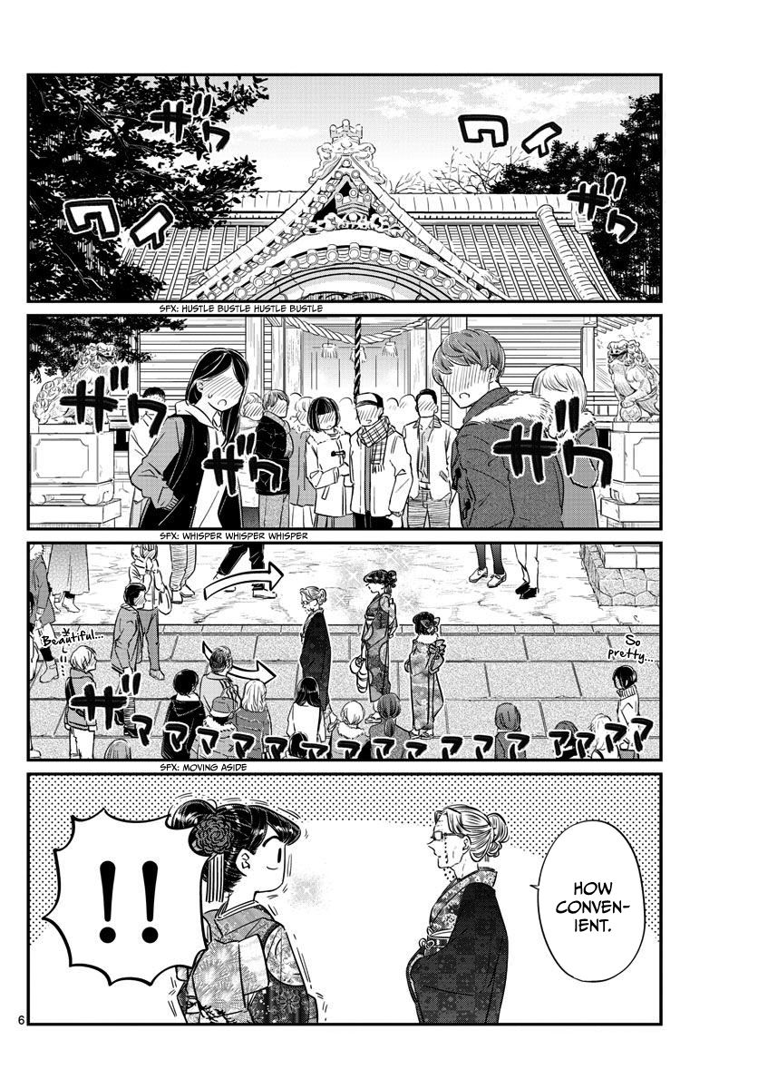 Komi-san wa Komyushou Desu Chapter 92 page 6 - Chapter 92 : Vol.7 Ch.92: It's New Year's