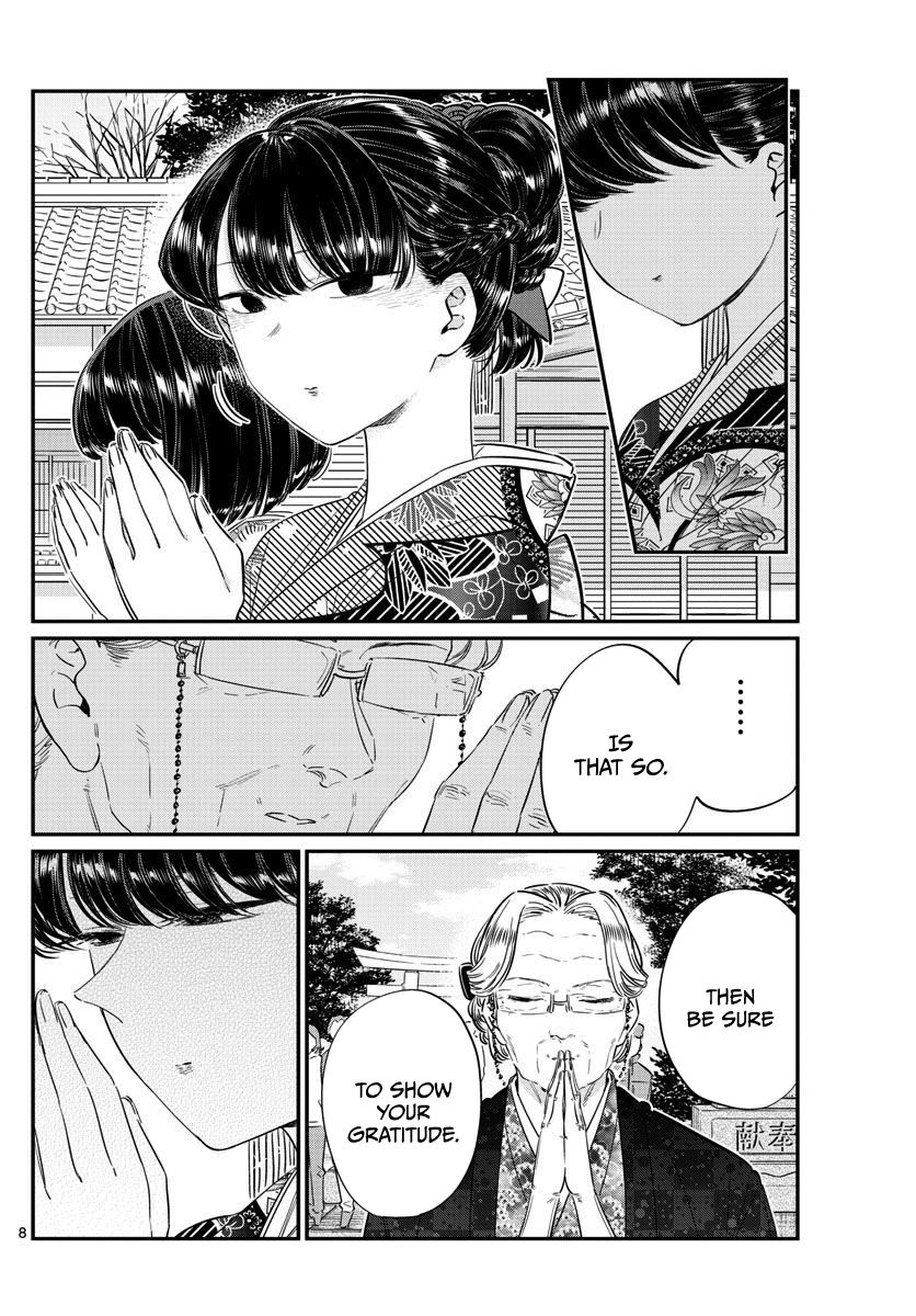 Komi-san wa Komyushou Desu Chapter 92 page 8 - Chapter 92 : Vol.7 Ch.92: It's New Year's