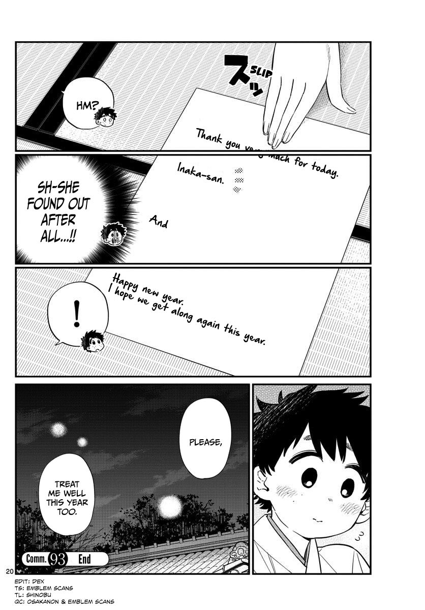 Komi-san wa Komyushou Desu Chapter 93 page 10 - Chapter 93 : Shrine Maiden-san