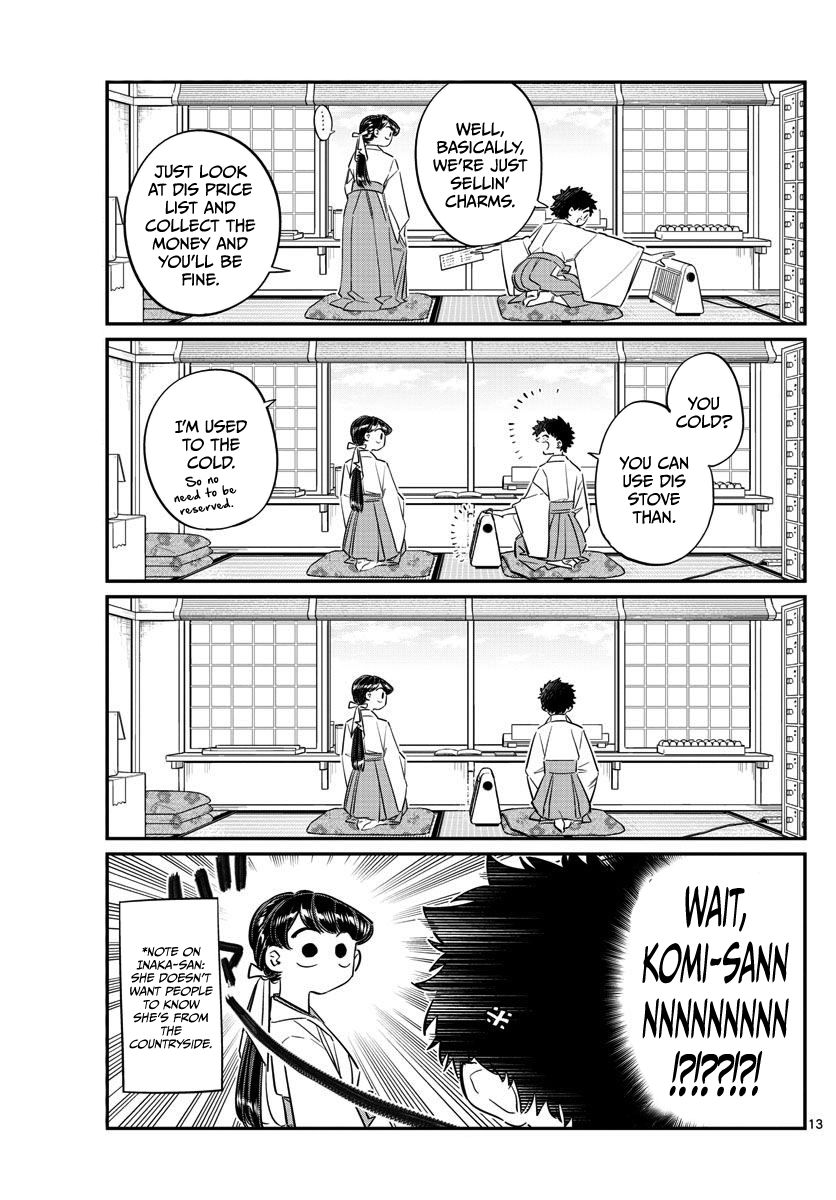 Komi-san wa Komyushou Desu Chapter 93 page 3 - Chapter 93 : Shrine Maiden-san
