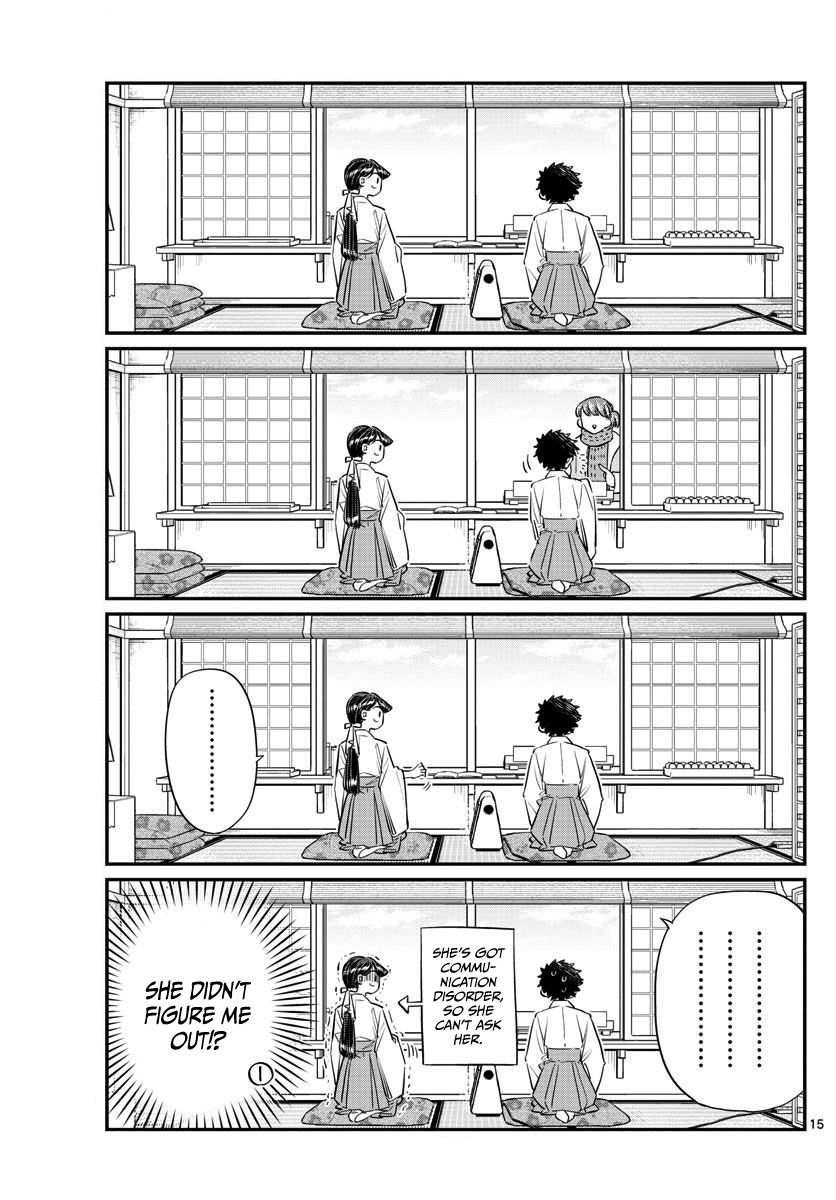 Komi-san wa Komyushou Desu Chapter 93 page 5 - Chapter 93 : Shrine Maiden-san