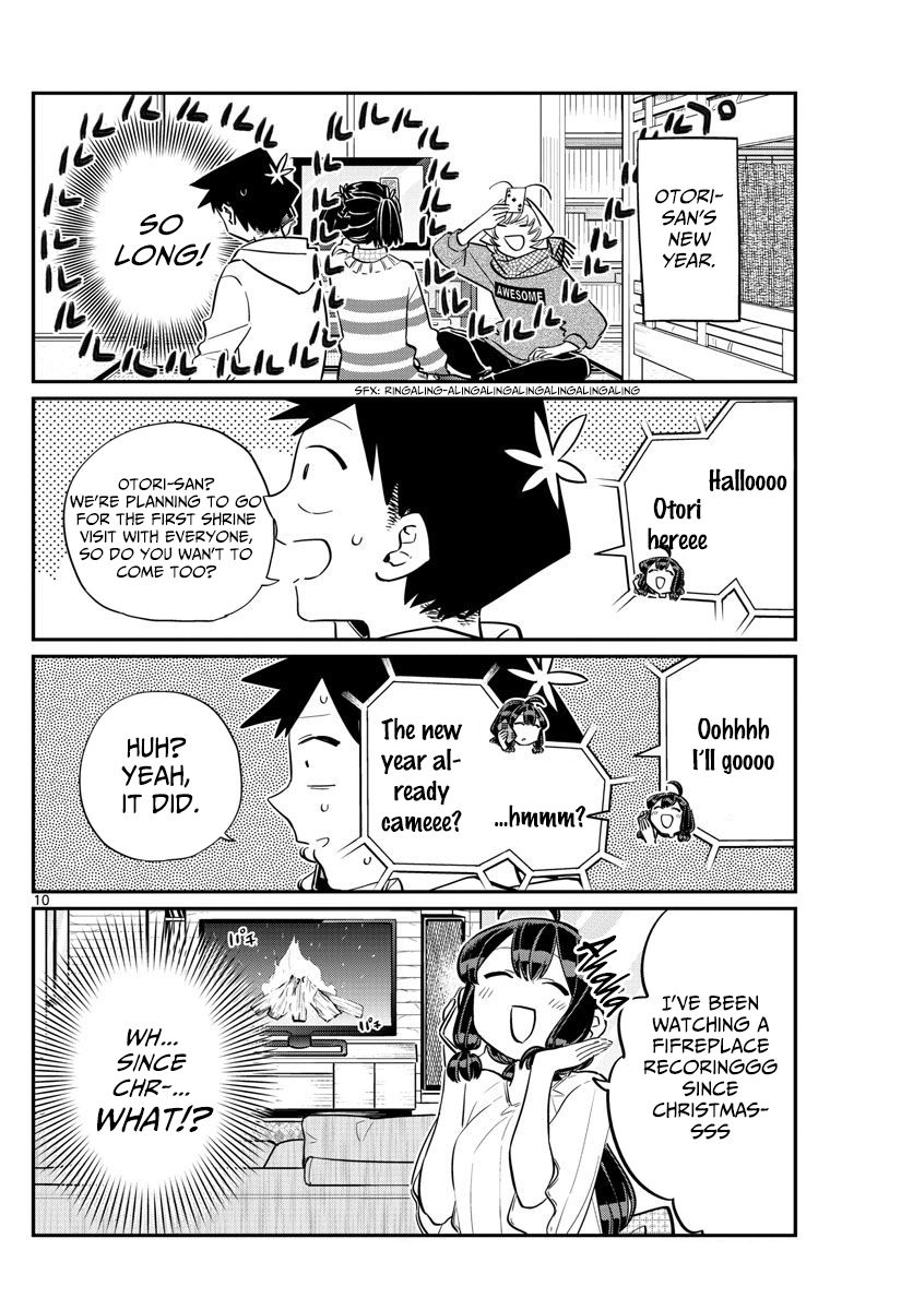 Komi-san wa Komyushou Desu Chapter 94 page 10 - Chapter 94 : Vol.7 Ch.94: Everyone's New Year