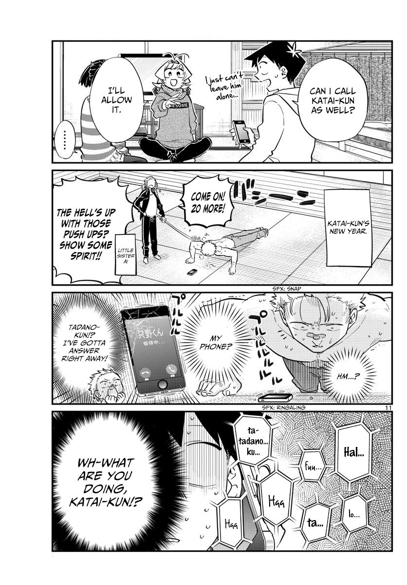 Komi-san wa Komyushou Desu Chapter 94 page 11 - Chapter 94 : Vol.7 Ch.94: Everyone's New Year