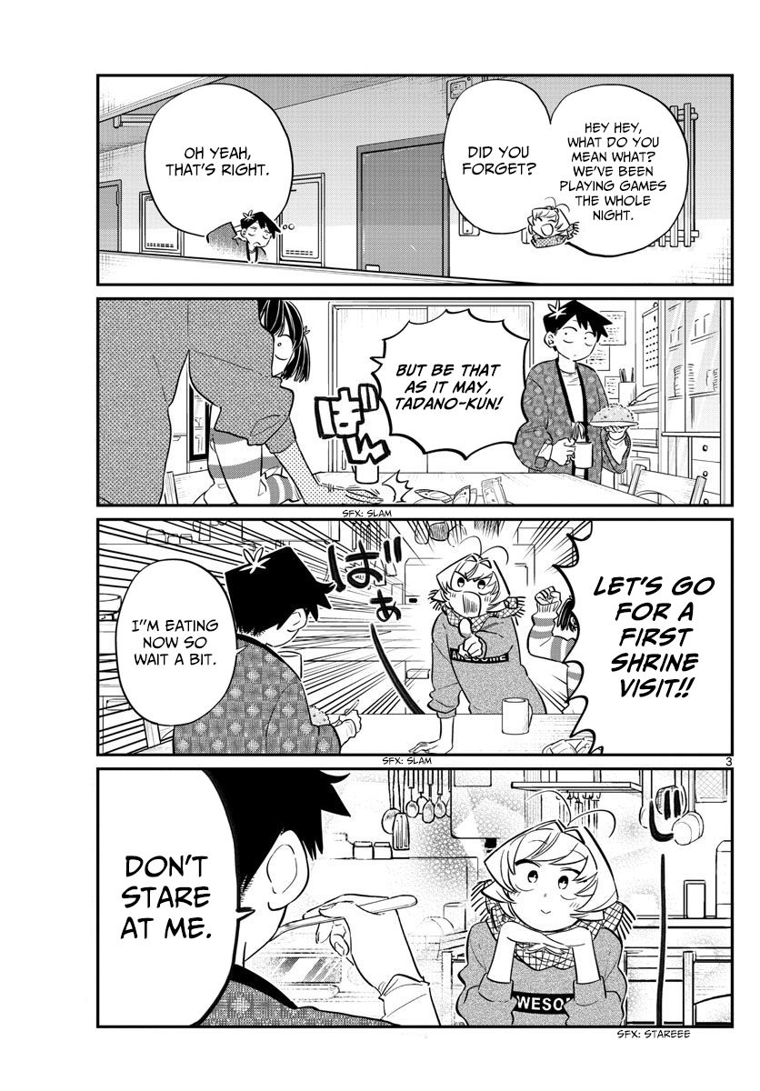 Komi-san wa Komyushou Desu Chapter 94 page 3 - Chapter 94 : Vol.7 Ch.94: Everyone's New Year