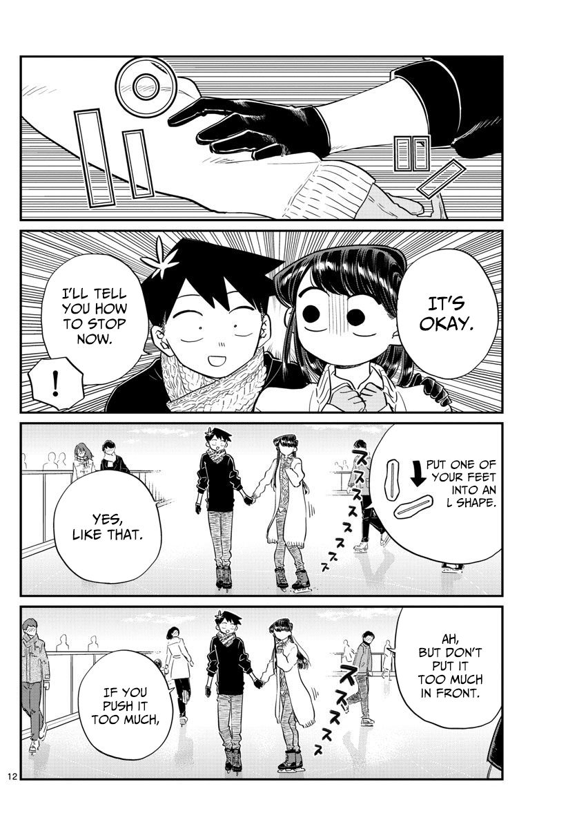 Komi-san wa Komyushou Desu Chapter 95 page 12 - Chapter 95 : Ice Skating