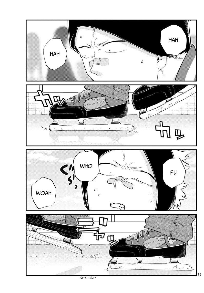 Komi-san wa Komyushou Desu Chapter 95 page 15 - Chapter 95 : Ice Skating