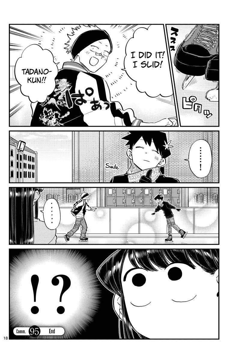 Komi-san wa Komyushou Desu Chapter 95 page 18 - Chapter 95 : Ice Skating