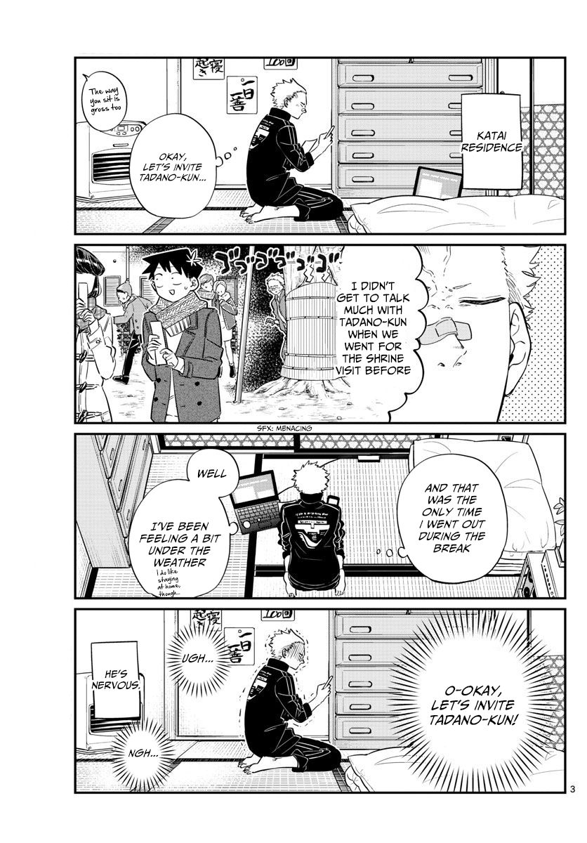 Komi-san wa Komyushou Desu Chapter 95 page 3 - Chapter 95 : Ice Skating