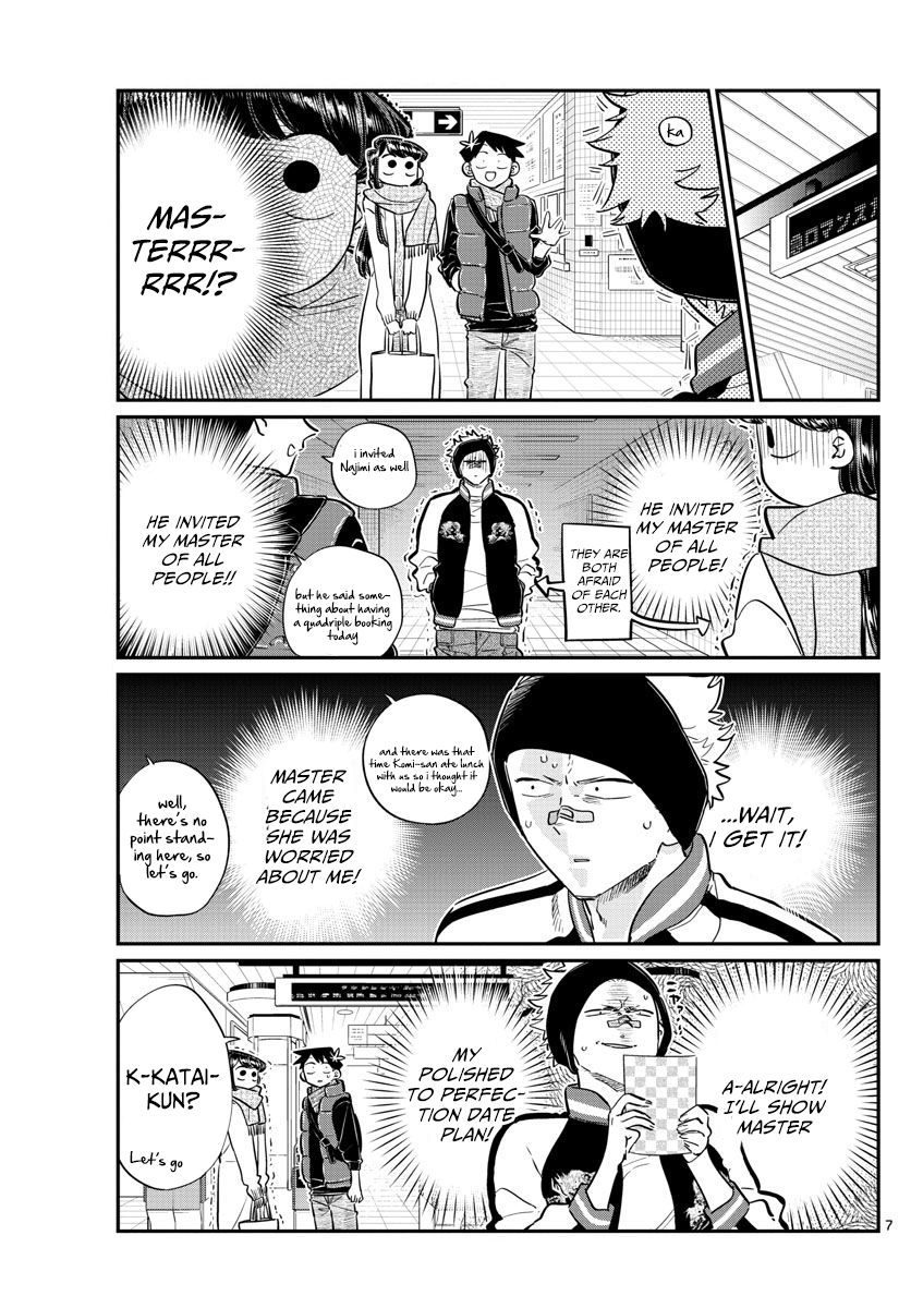 Komi-san wa Komyushou Desu Chapter 95 page 7 - Chapter 95 : Ice Skating