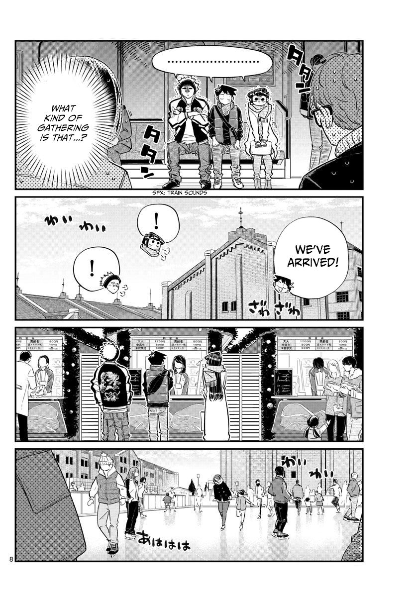 Komi-san wa Komyushou Desu Chapter 95 page 8 - Chapter 95 : Ice Skating