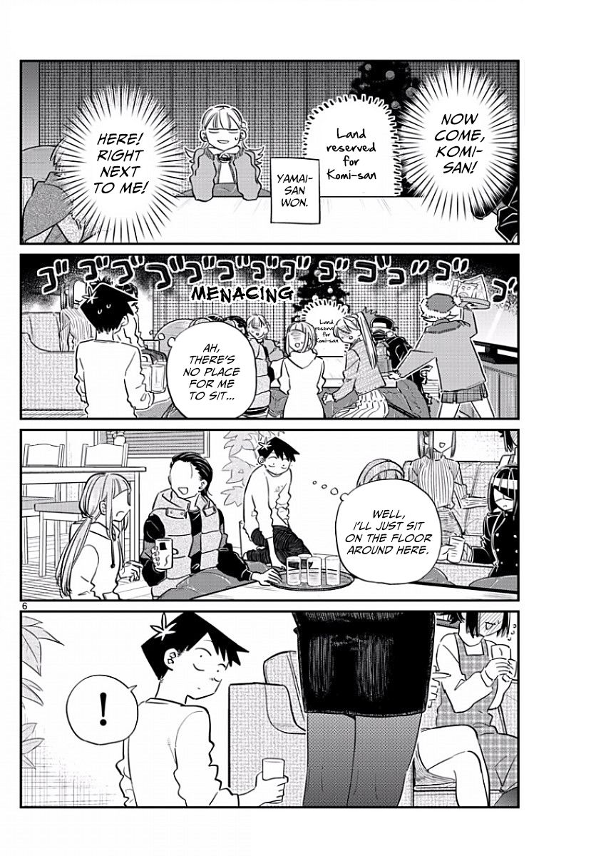 Komi-san wa Komyushou Desu Chapter 97 page 6 - Chapter 97 : Place to sit