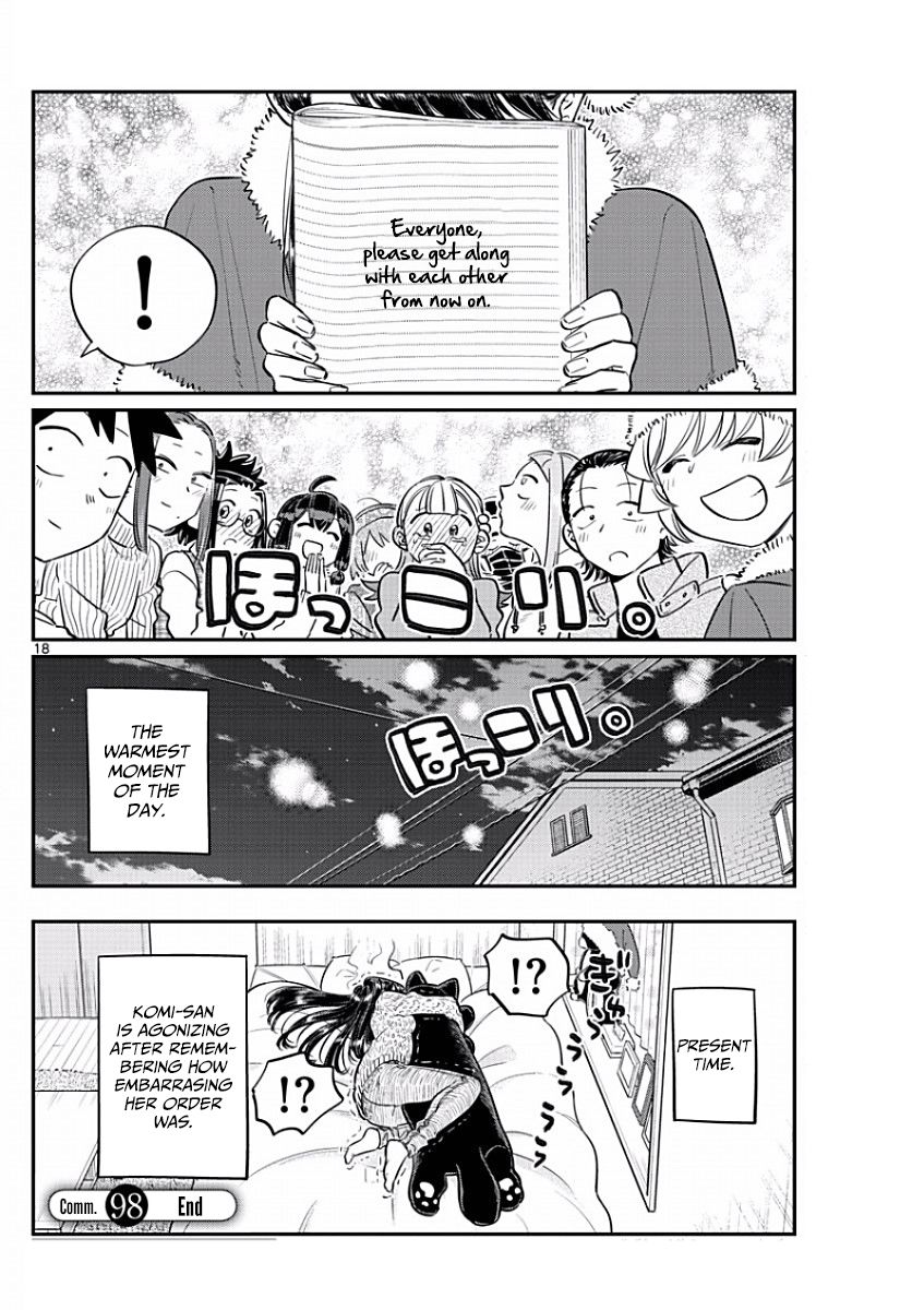 Komi-san wa Komyushou Desu Chapter 98 page 10 - Chapter 98 : The King