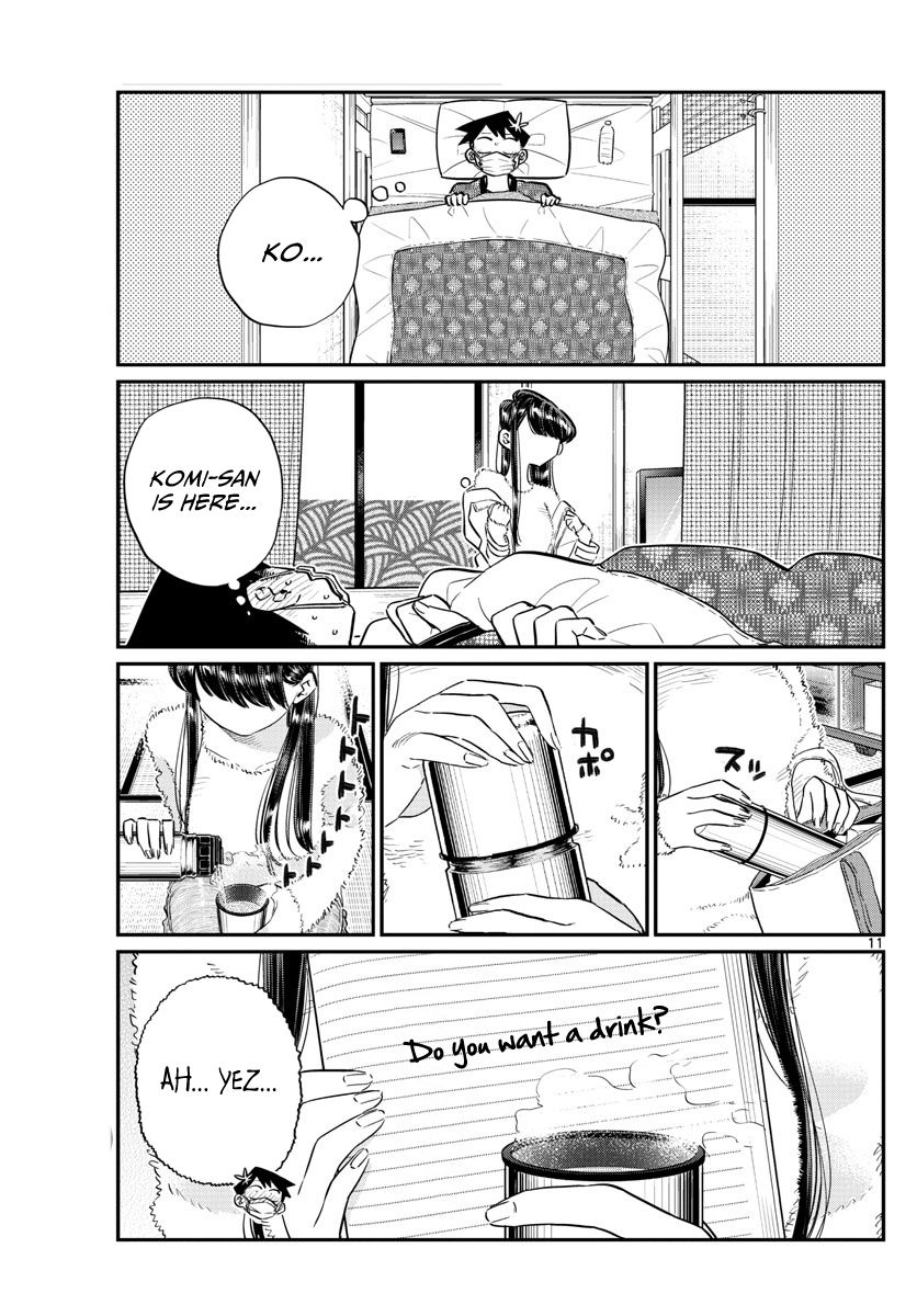 Komi-san wa Komyushou Desu Chapter 99 page 11 - Chapter 99 : A cold