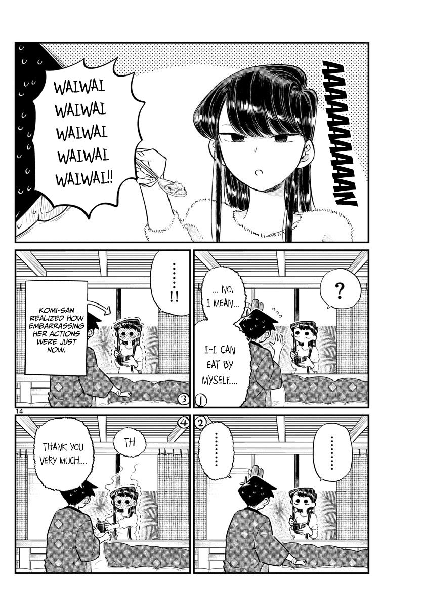 Komi-san wa Komyushou Desu Chapter 99 page 14 - Chapter 99 : A cold