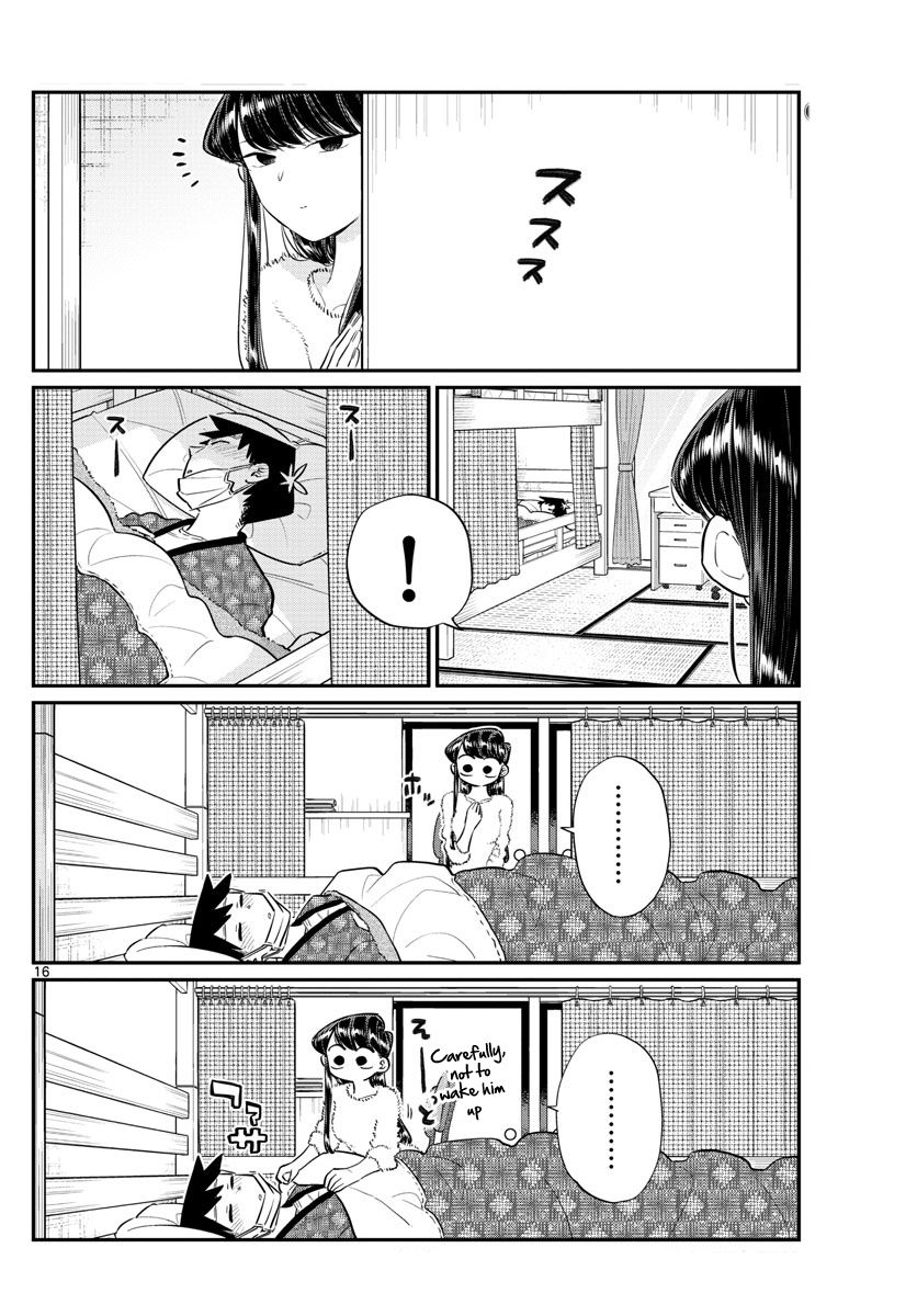 Komi-san wa Komyushou Desu Chapter 99 page 16 - Chapter 99 : A cold