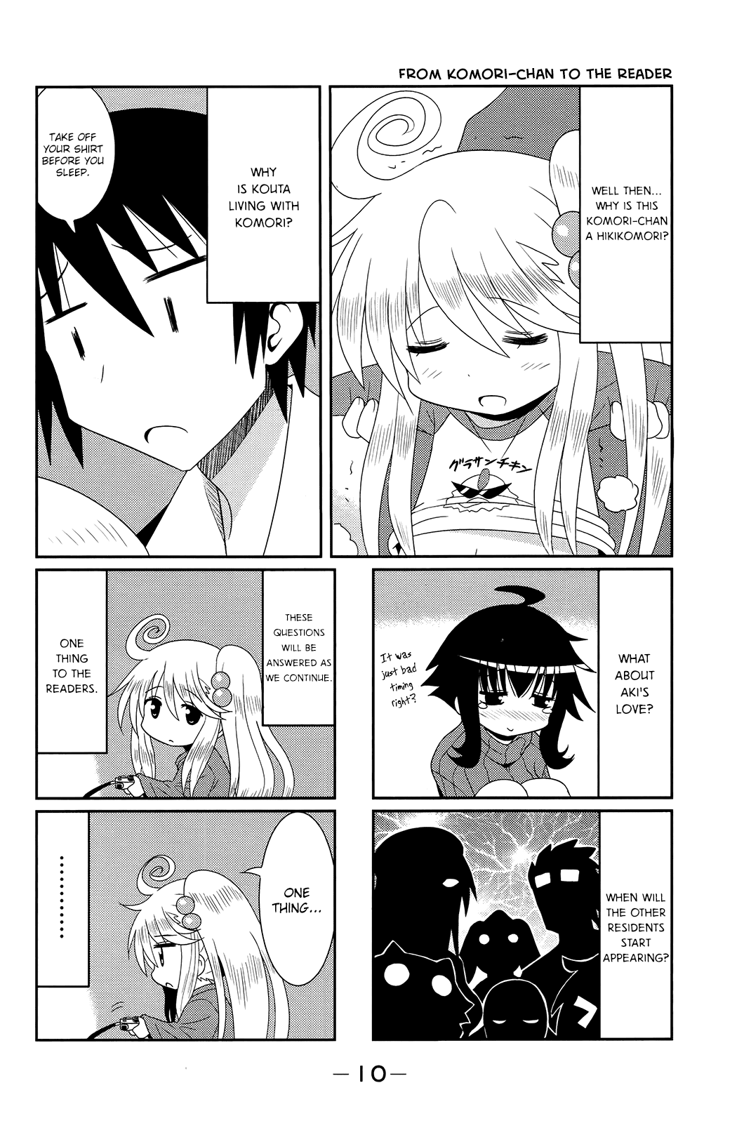 Komori-chan wa Yaruki o Dase Chapter 0 page 10 - Chapter 0