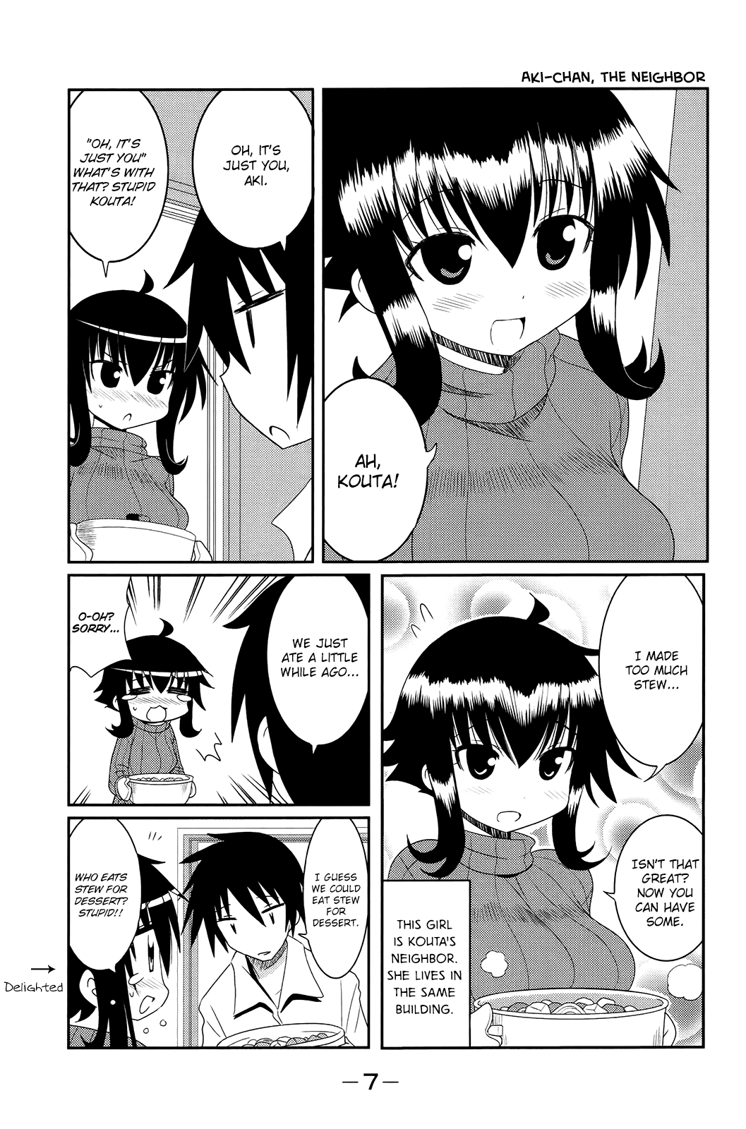 Komori-chan wa Yaruki o Dase Chapter 0 page 7 - Chapter 0