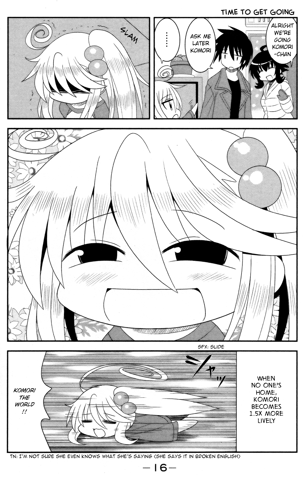 Komori-chan wa Yaruki o Dase Chapter 1 page 6 - Chapter 1