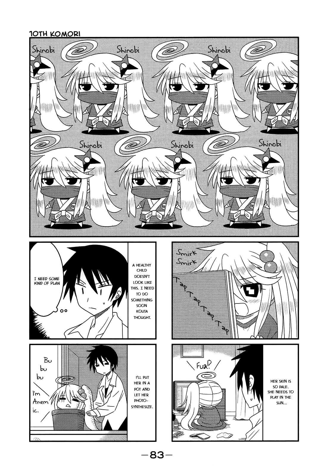 Komori-chan wa Yaruki o Dase Chapter 10 page 1 - Chapter 10