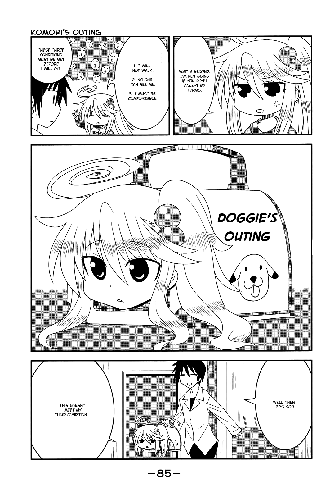 Komori-chan wa Yaruki o Dase Chapter 10 page 3 - Chapter 10
