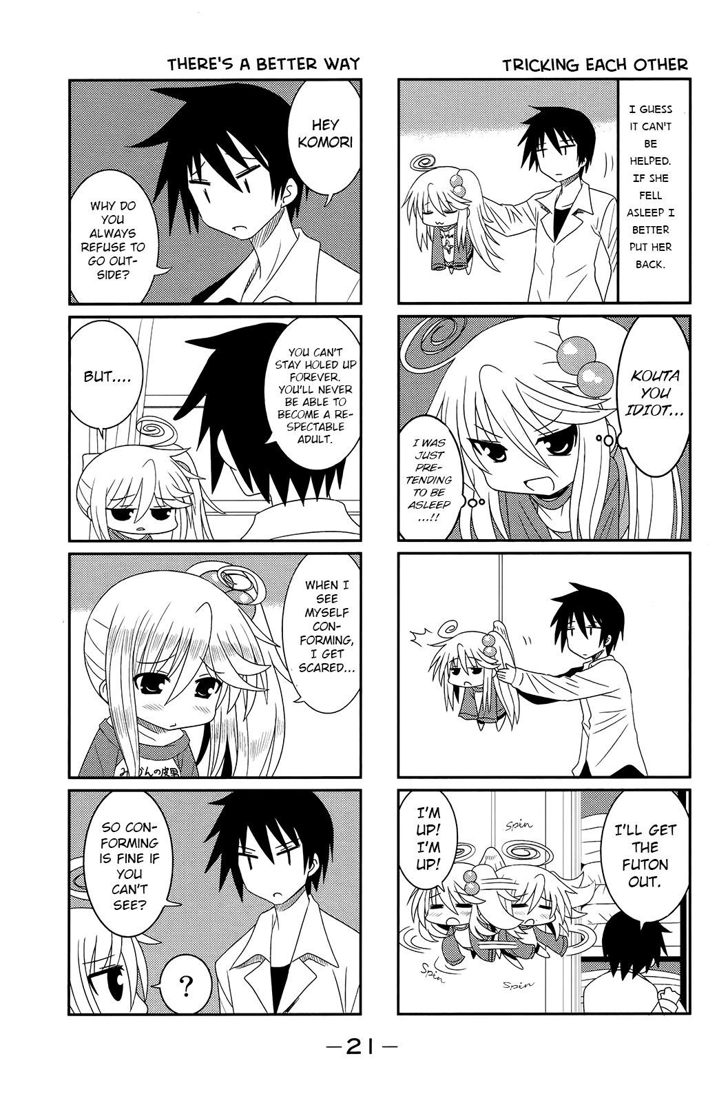 Komori-chan wa Yaruki o Dase Chapter 2 page 3 - Chapter 2