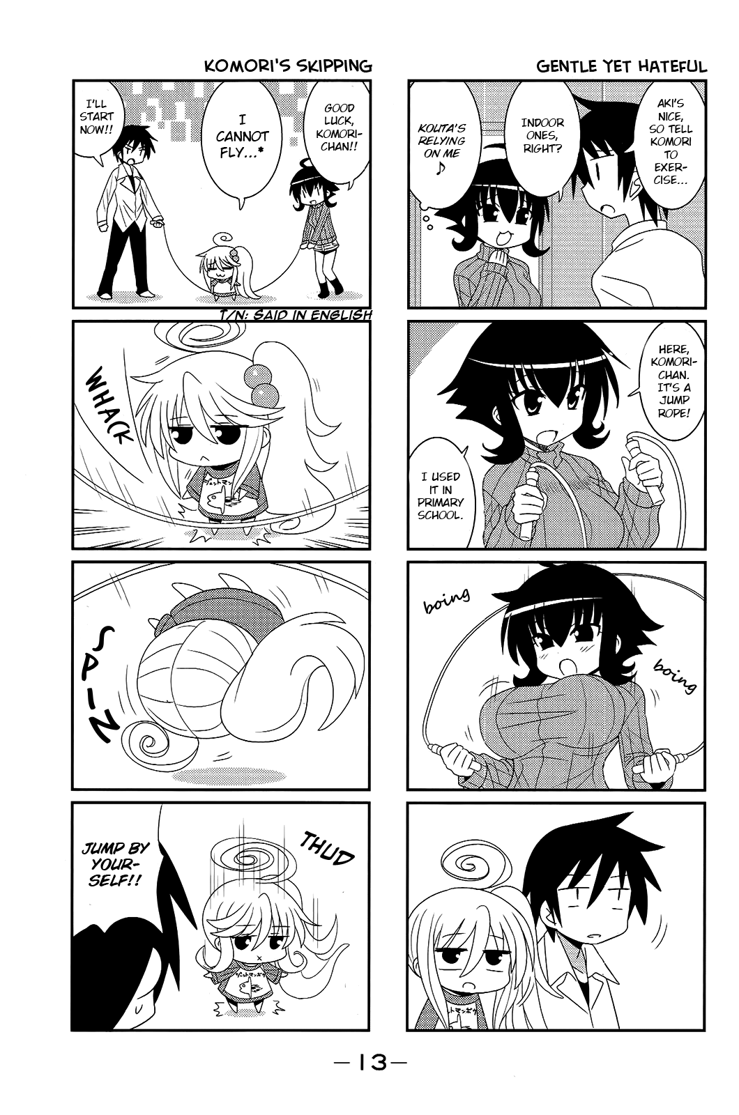 Komori-chan wa Yaruki o Dase Chapter 20 page 3 - Chapter 20