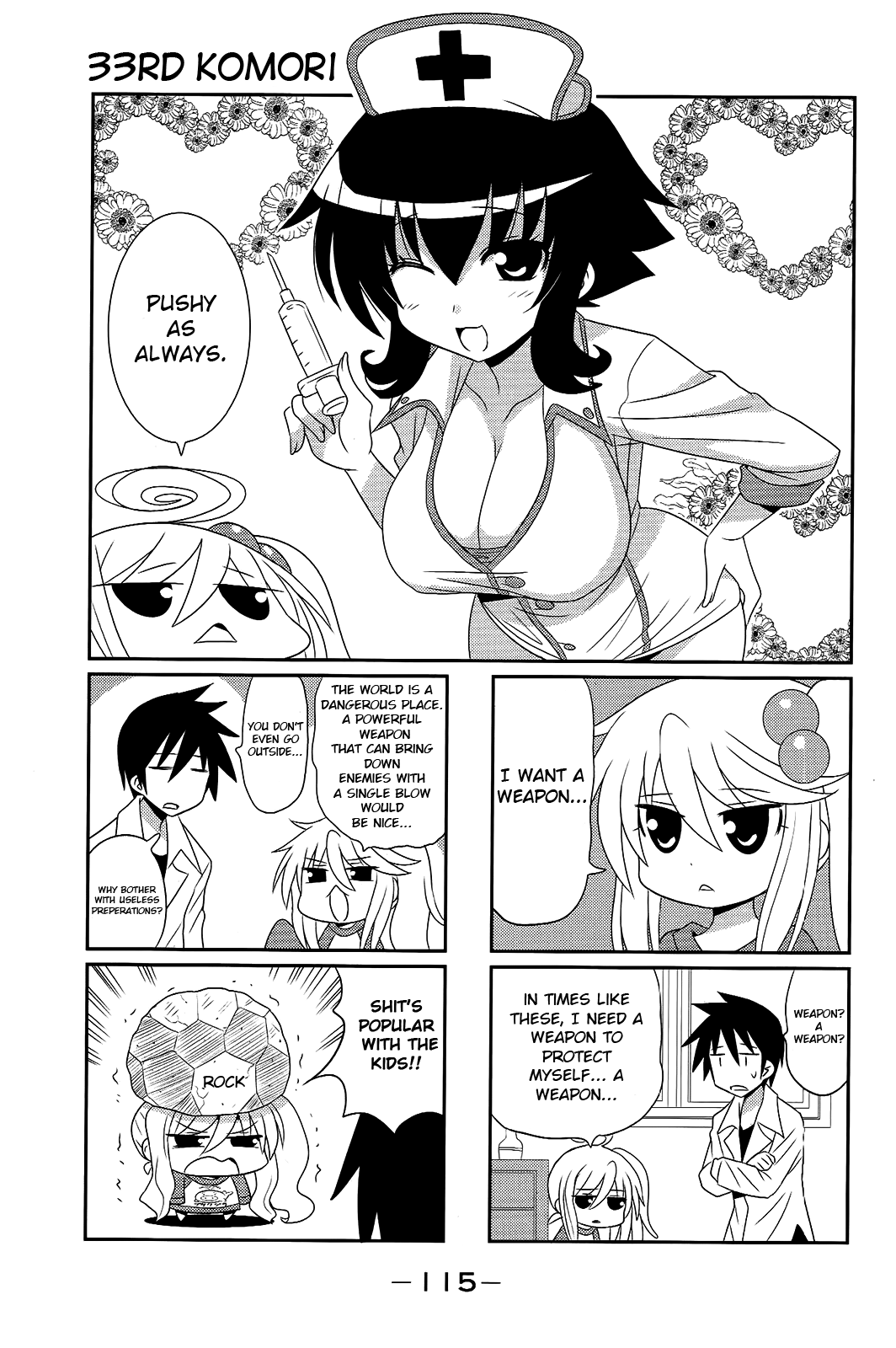 Komori-chan wa Yaruki o Dase Chapter 33 page 1 - Chapter 33