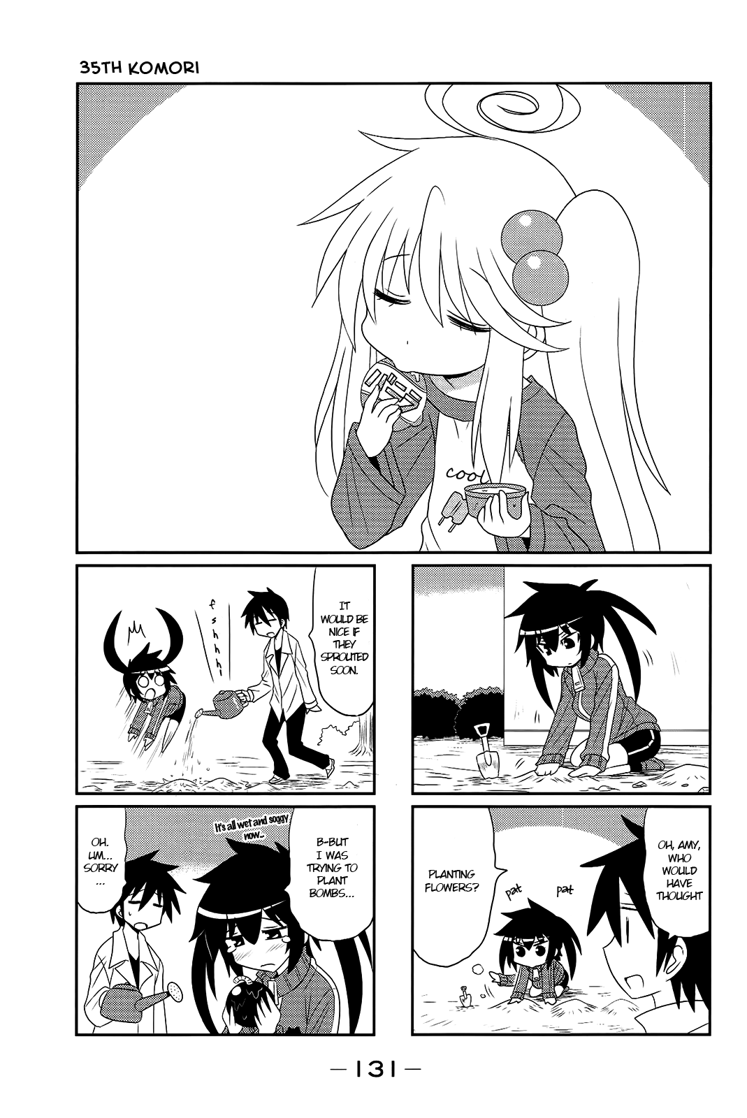 Komori-chan wa Yaruki o Dase Chapter 35 page 1 - Chapter 35
