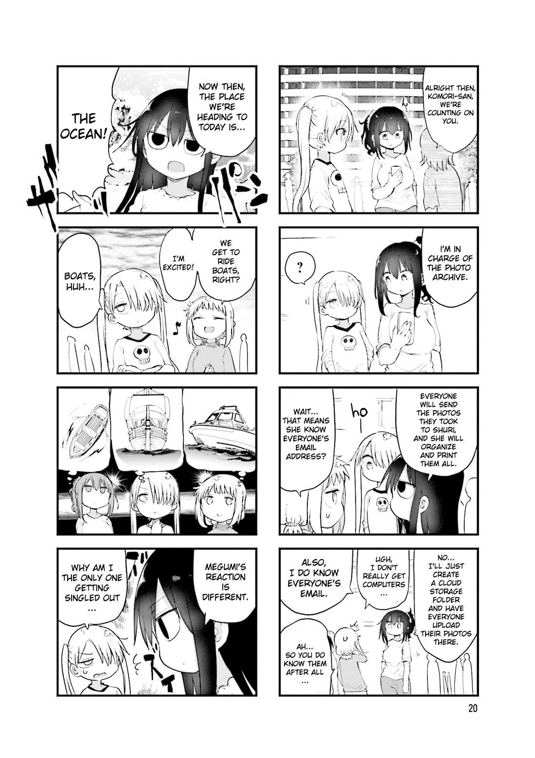 Komori-san wa Kotowarenai! Chapter 100 page 3 - Chapter 100