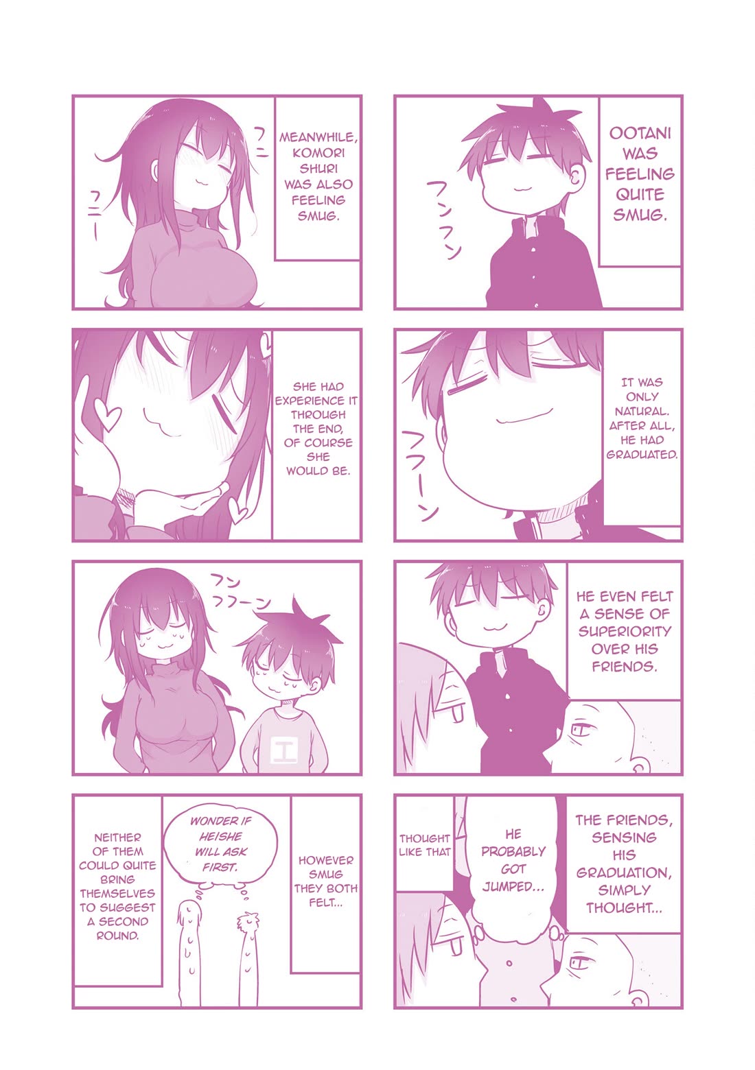 Komori-san wa Kotowarenai! Chapter 110 page 11 - Chapter 110