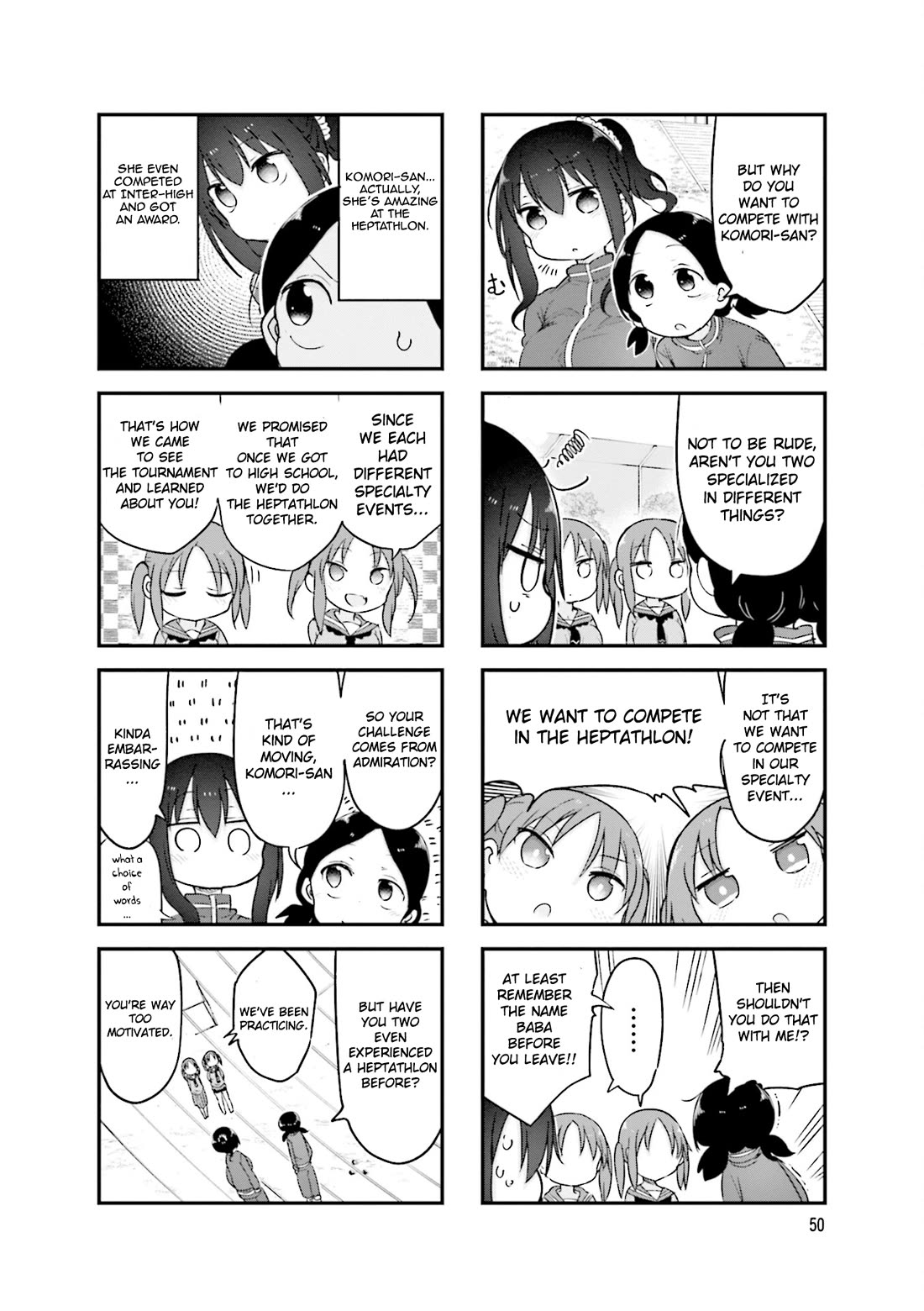 Komori-san wa Kotowarenai! Chapter 116 page 5 - Chapter 116