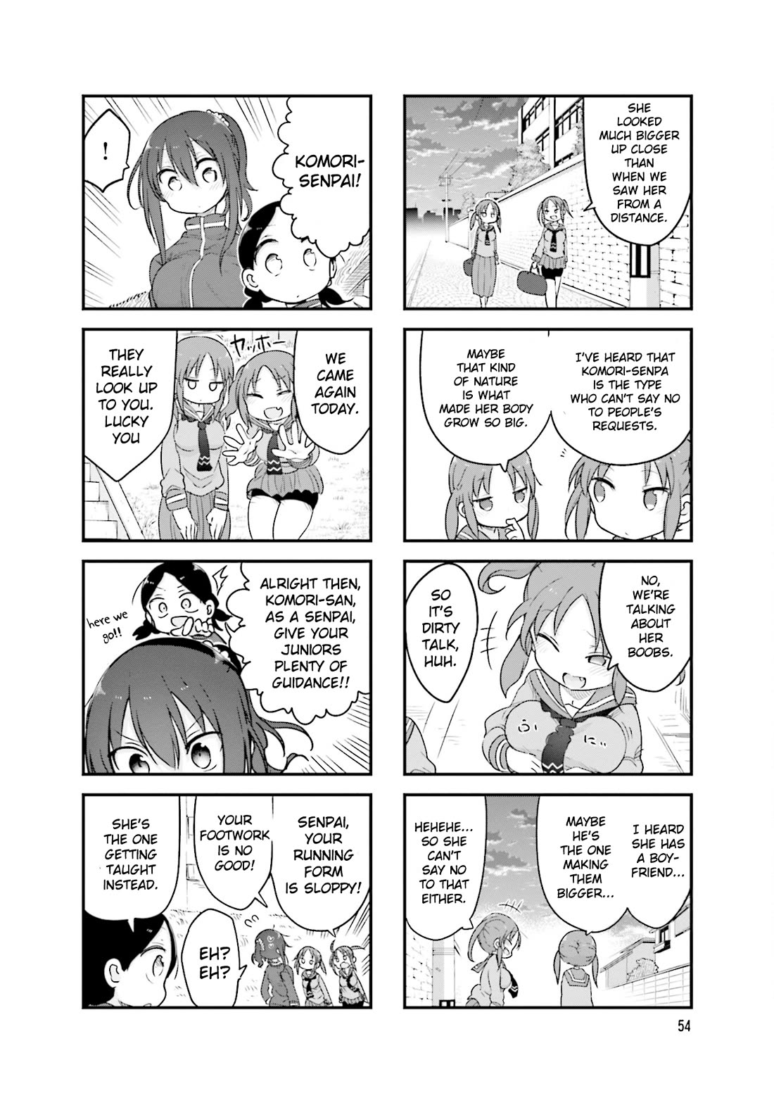 Komori-san wa Kotowarenai! Chapter 116 page 9 - Chapter 116