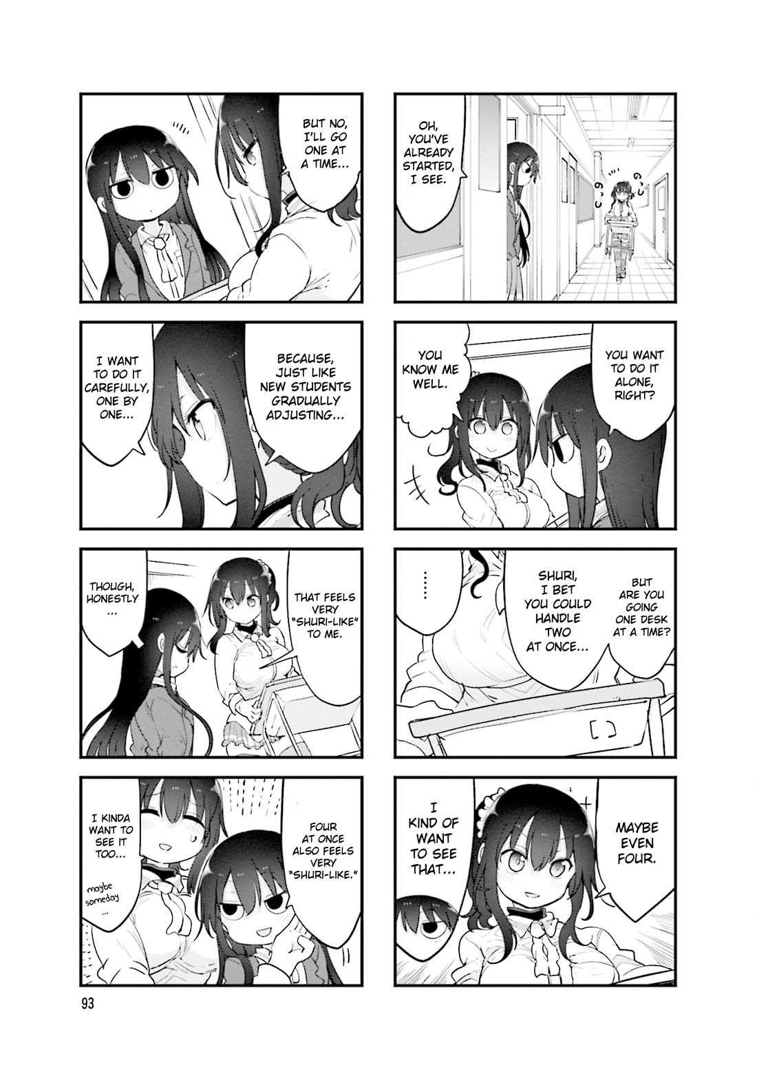 Komori-san wa Kotowarenai! Chapter 121 page 6 - Chapter 121