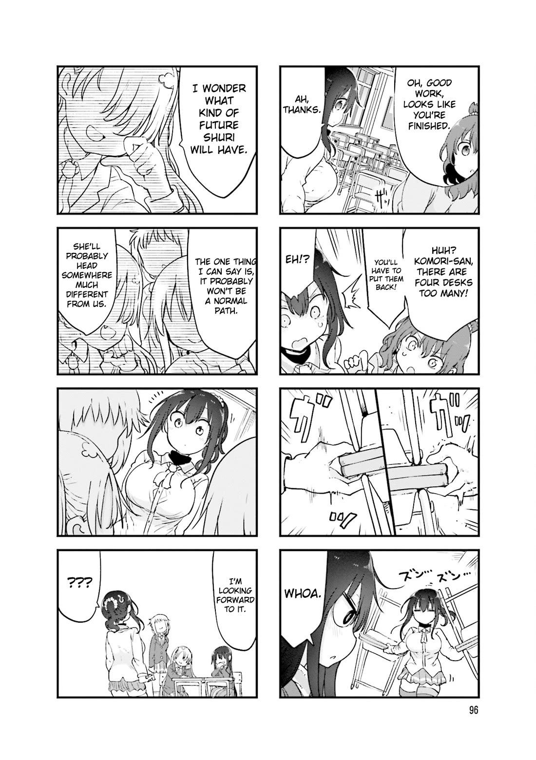 Komori-san wa Kotowarenai! Chapter 121 page 9 - Chapter 121