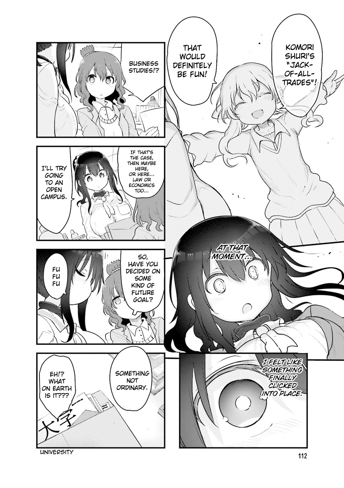 Komori-san wa Kotowarenai! Chapter 123 page 9 - Chapter 123