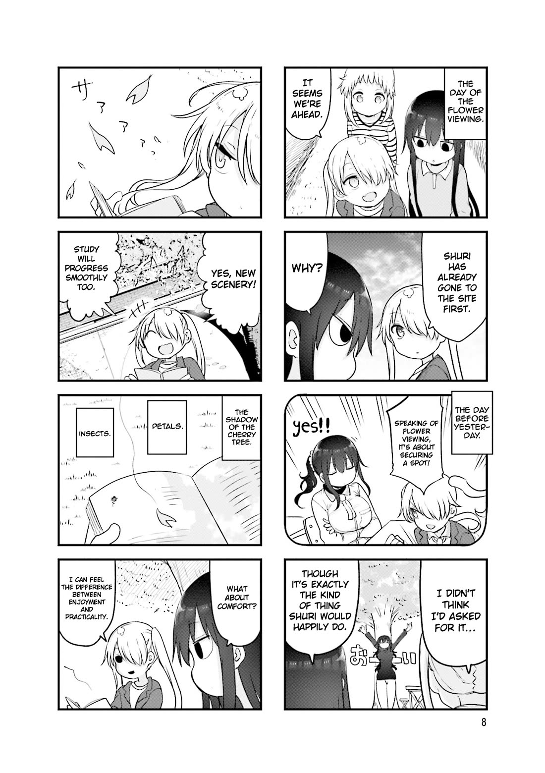 Komori-san wa Kotowarenai! Chapter 124 page 11 - Chapter 124