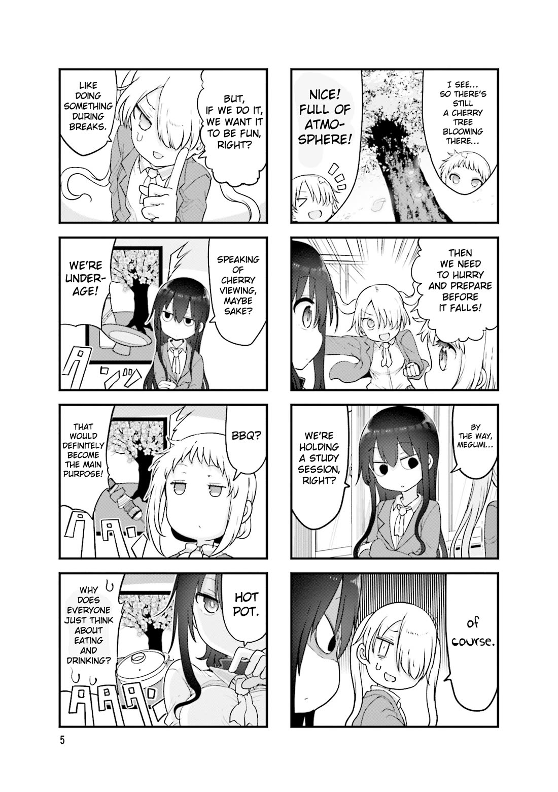 Komori-san wa Kotowarenai! Chapter 124 page 8 - Chapter 124