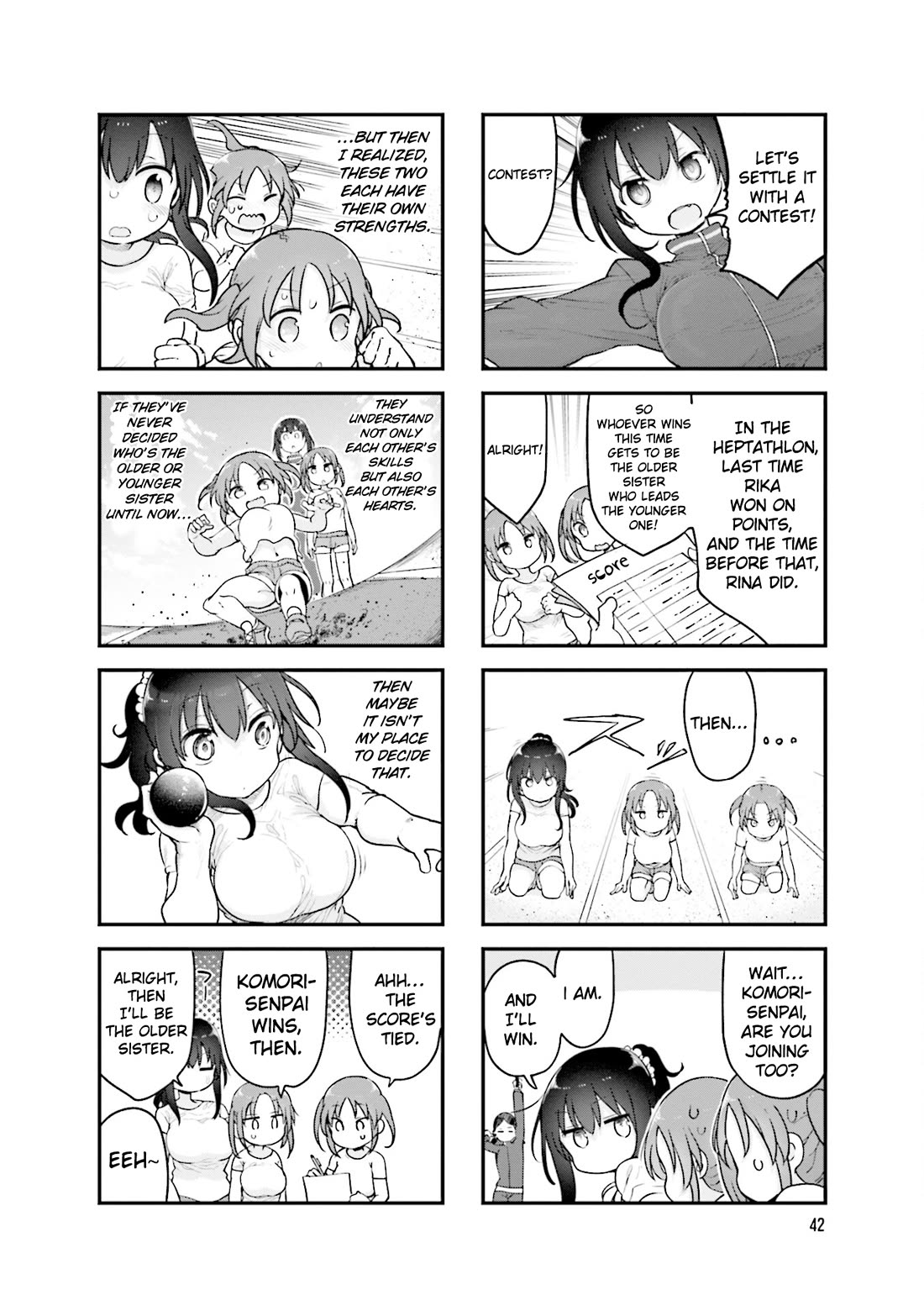 Komori-san wa Kotowarenai! Chapter 128 page 7 - Chapter 128