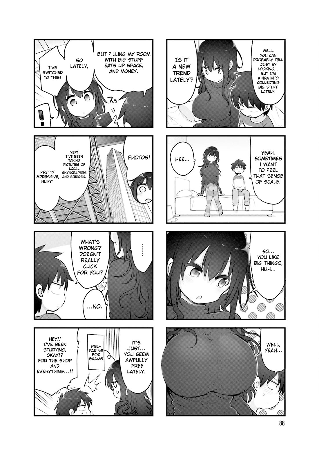 Komori-san wa Kotowarenai! Chapter 134 page 3 - Chapter 134