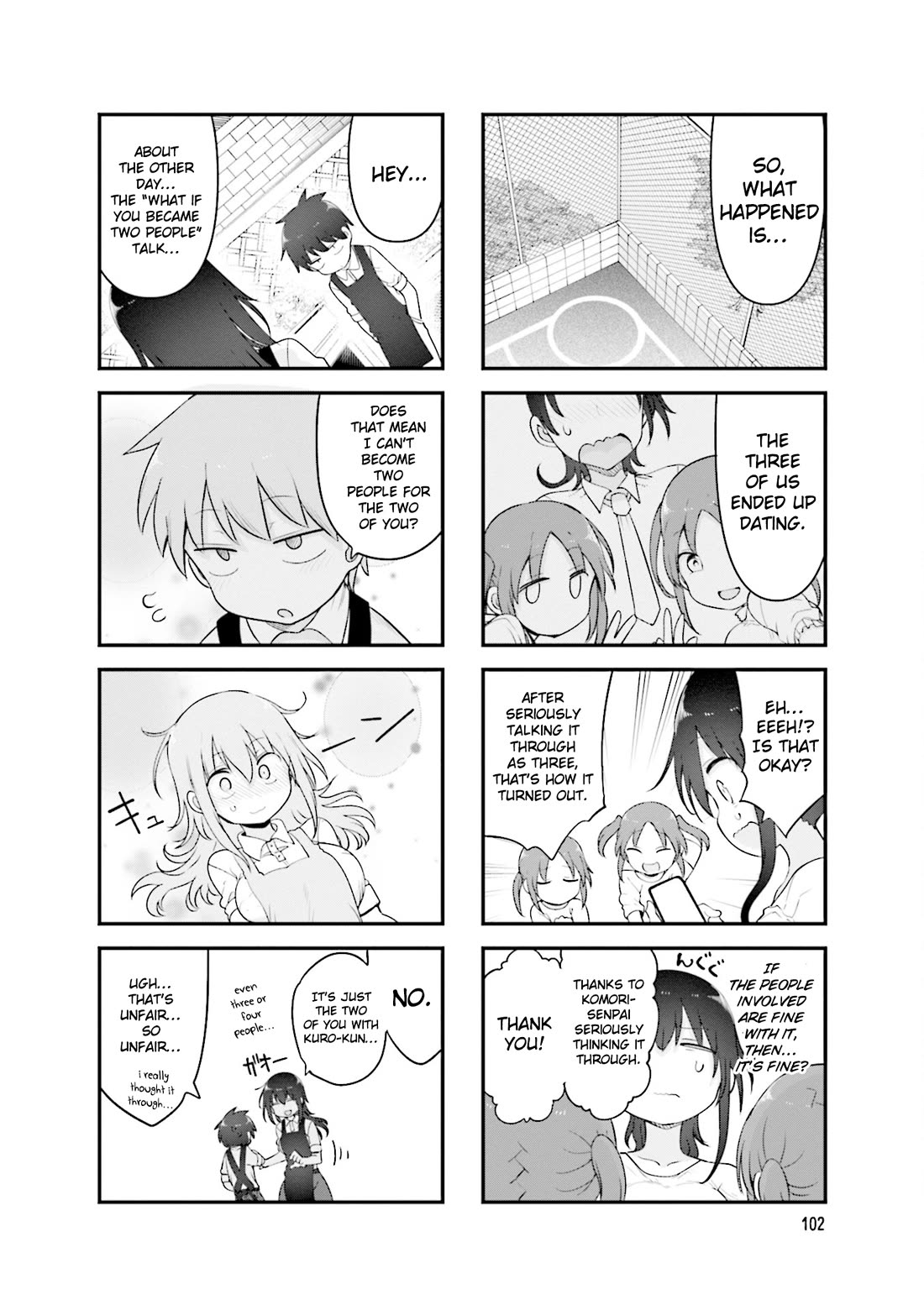 Komori-san wa Kotowarenai! Chapter 135 page 9 - Chapter 135