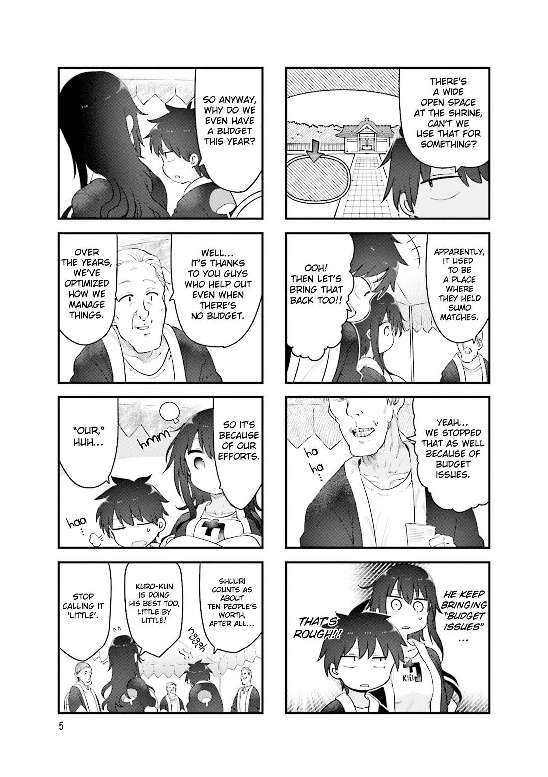 Komori-san wa Kotowarenai! Chapter 137 page 8 - Chapter 137
