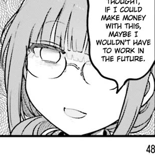 Komori-san wa Kotowarenai! Chapter 142 cover