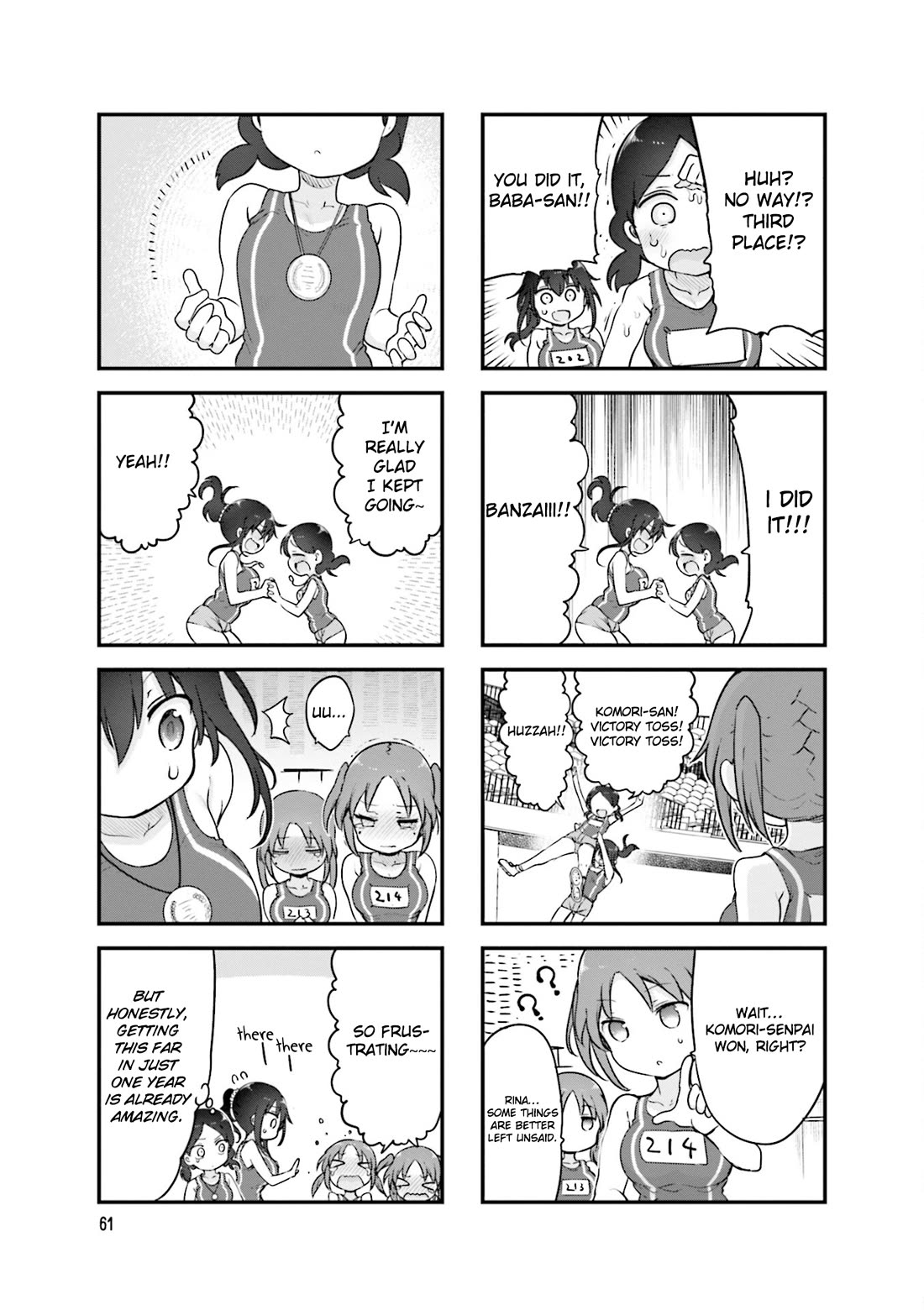 Komori-san wa Kotowarenai! Chapter 143 page 8 - Chapter 143