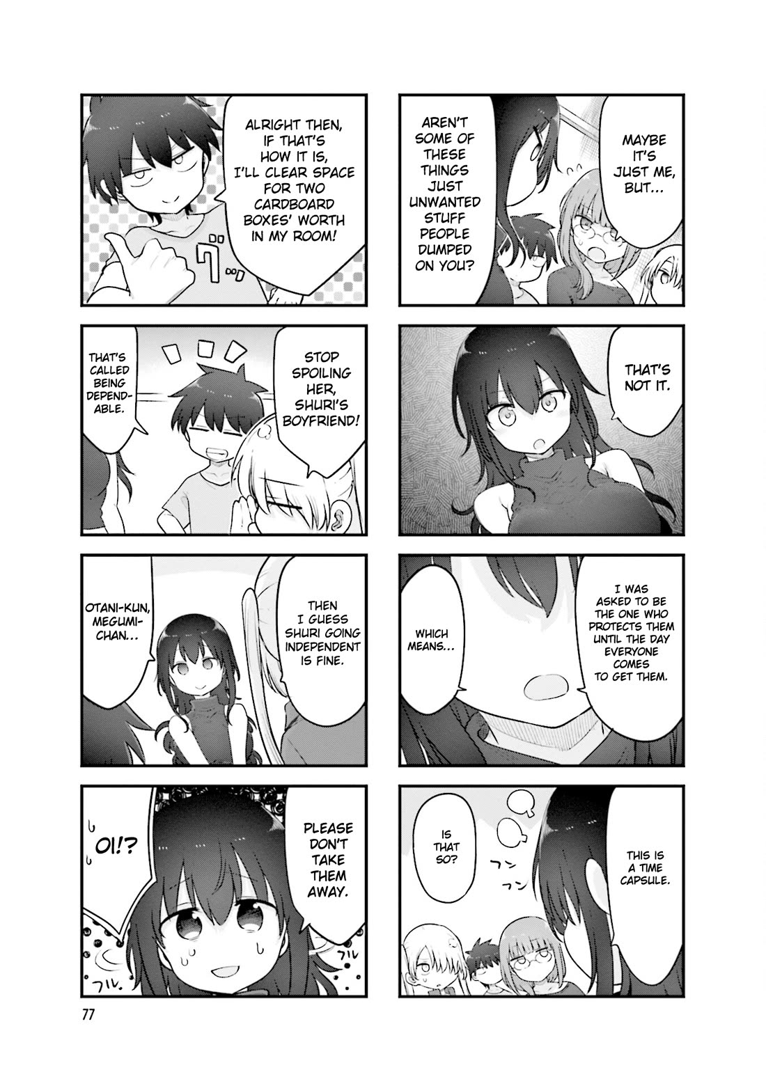 Komori-san wa Kotowarenai! Chapter 145 page 8 - Chapter 145