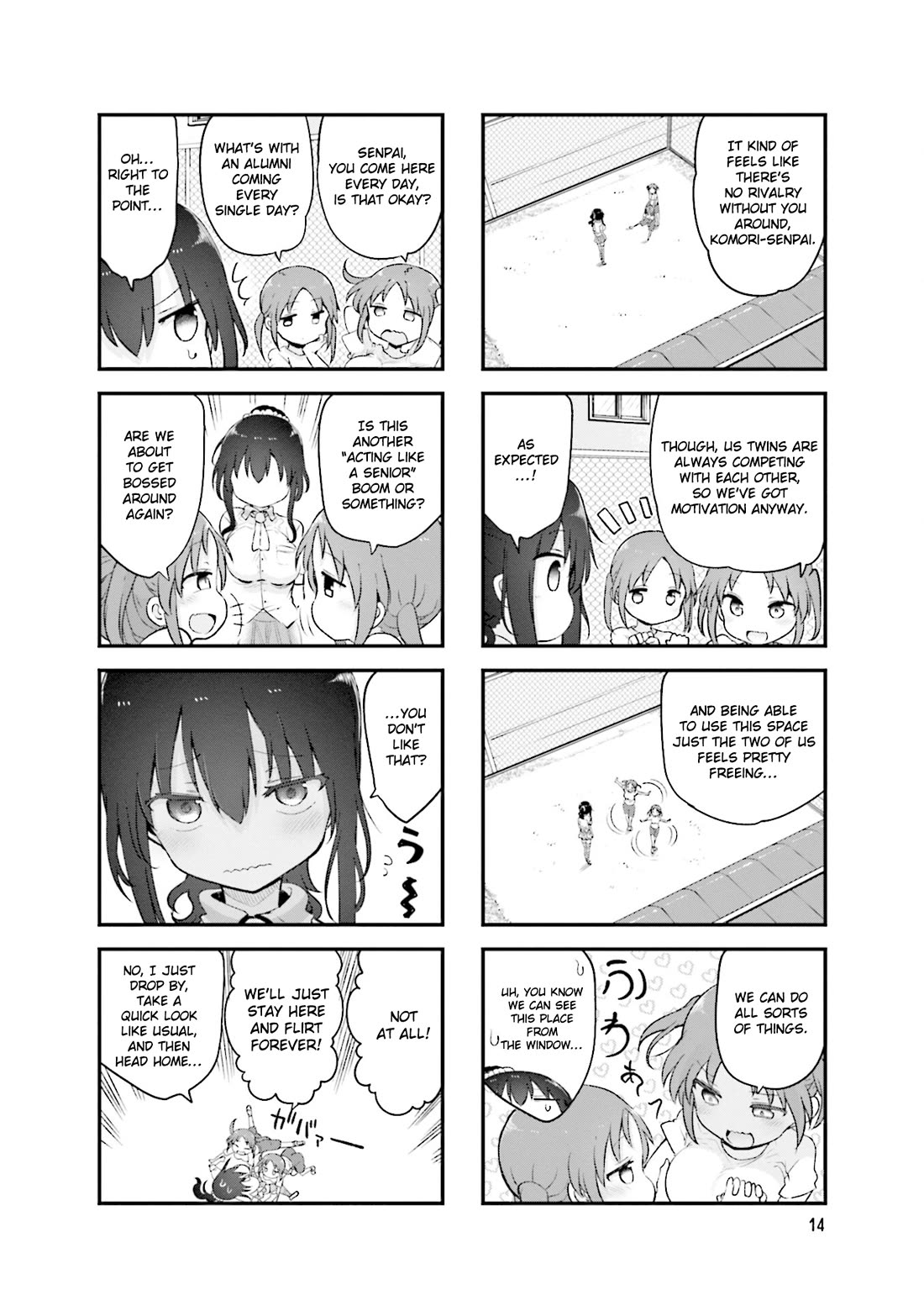 Komori-san wa Kotowarenai! Chapter 151 page 5 - Chapter 151