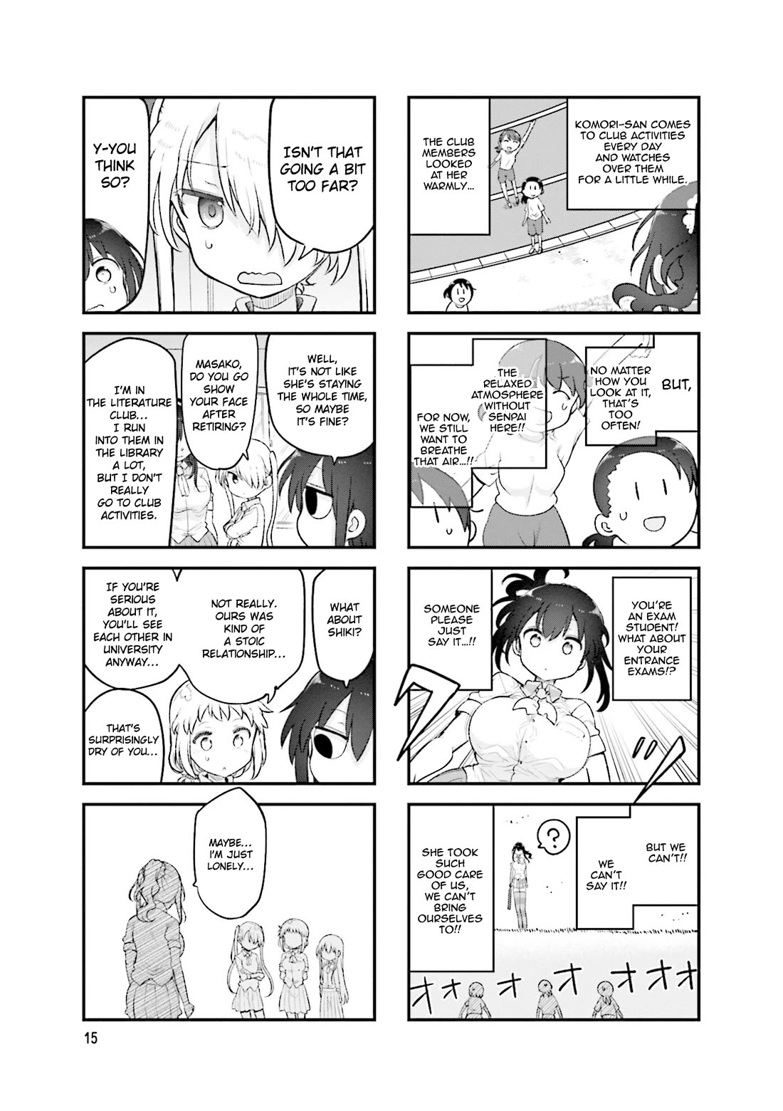 Komori-san wa Kotowarenai! Chapter 151 page 6 - Chapter 151