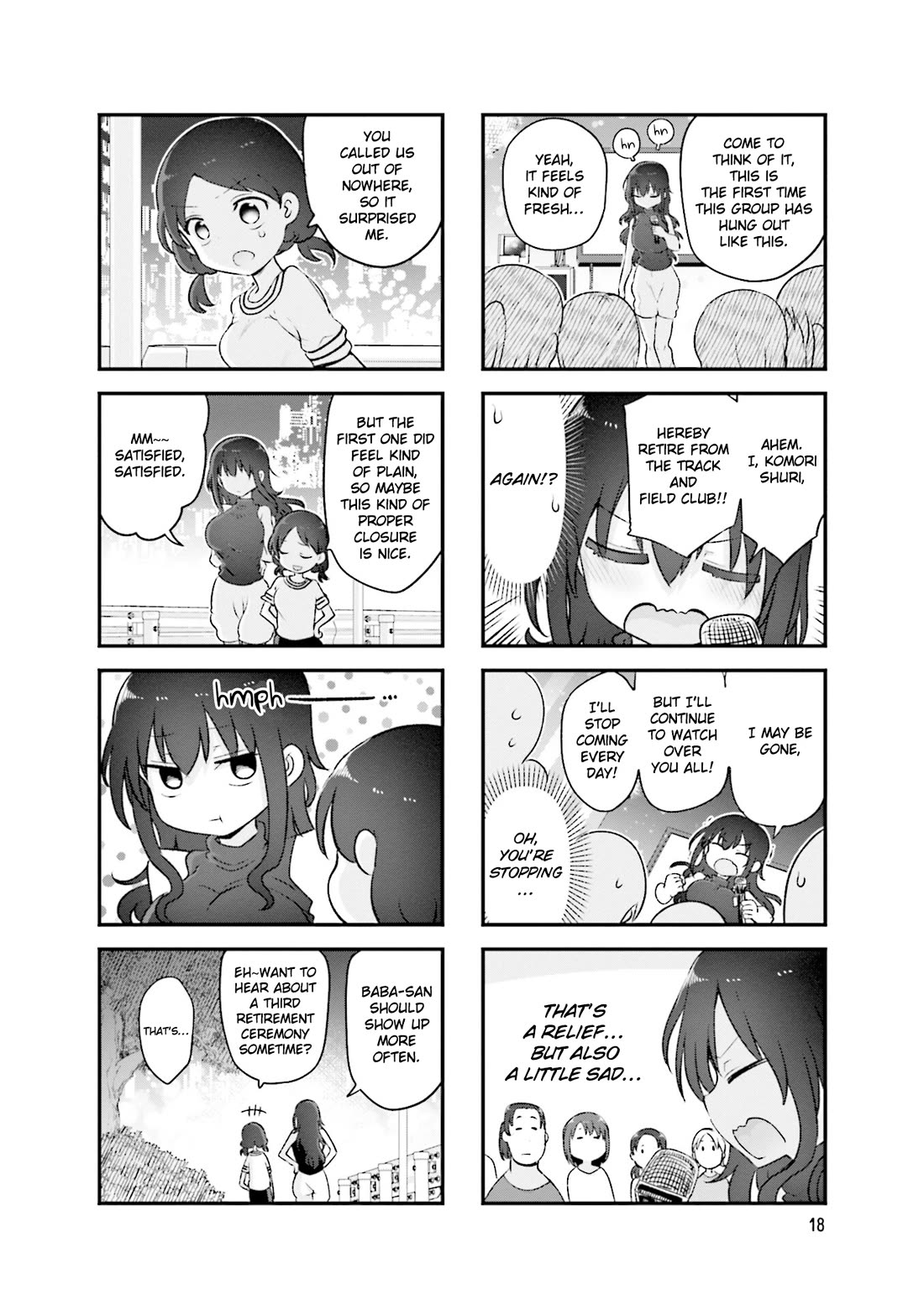 Komori-san wa Kotowarenai! Chapter 151 page 9 - Chapter 151