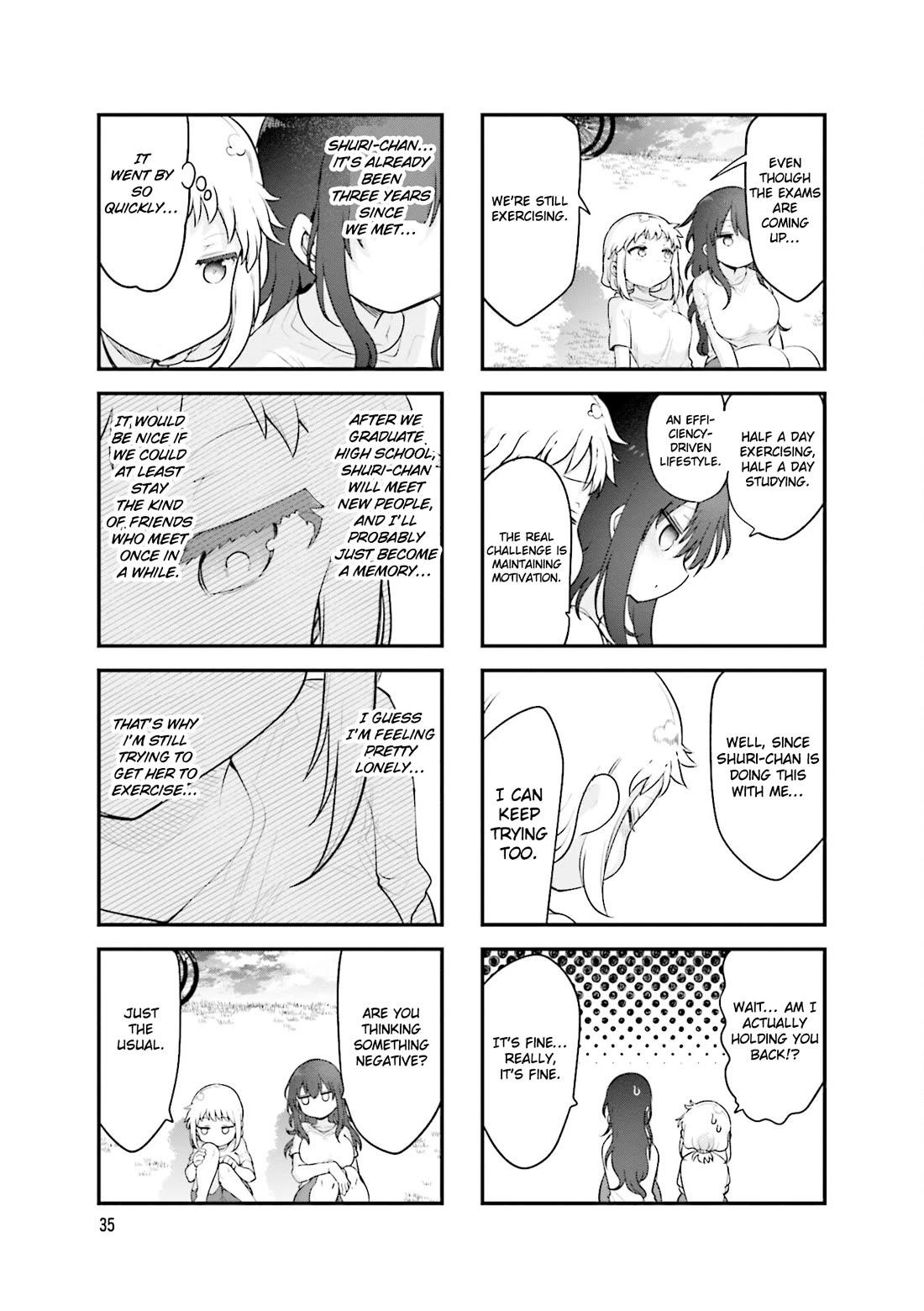 Komori-san wa Kotowarenai! Chapter 153 page 8 - Chapter 153