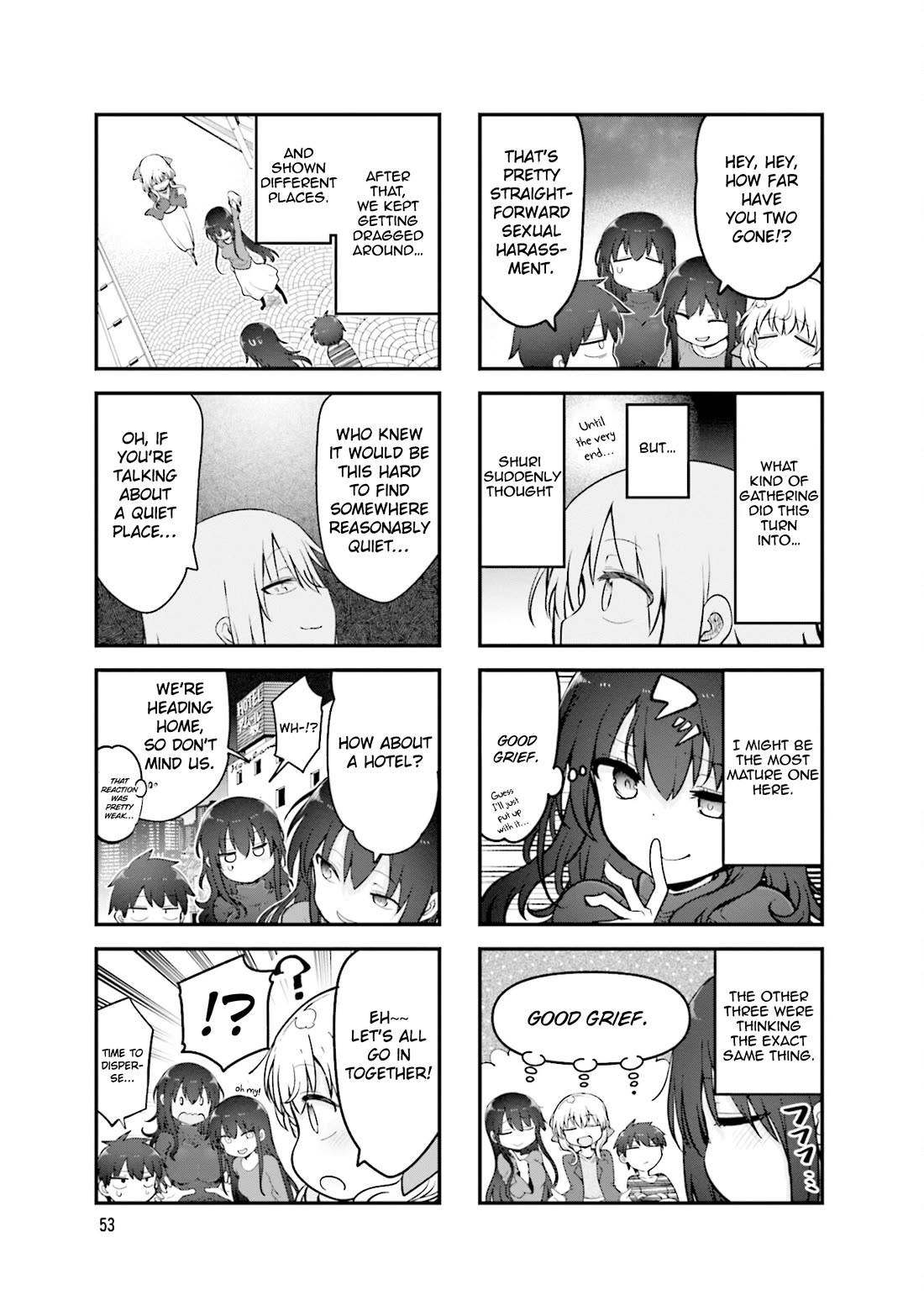Komori-san wa Kotowarenai! Chapter 155 page 8 - Chapter 155